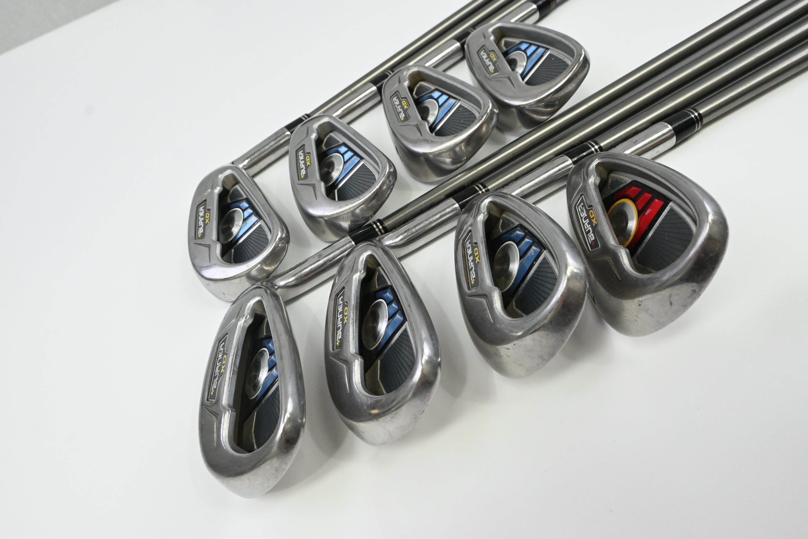 Ladies Taylormade Burner XD Irons / 5-PW+SW+LW / Ladies Flex Taylormade Reax 50