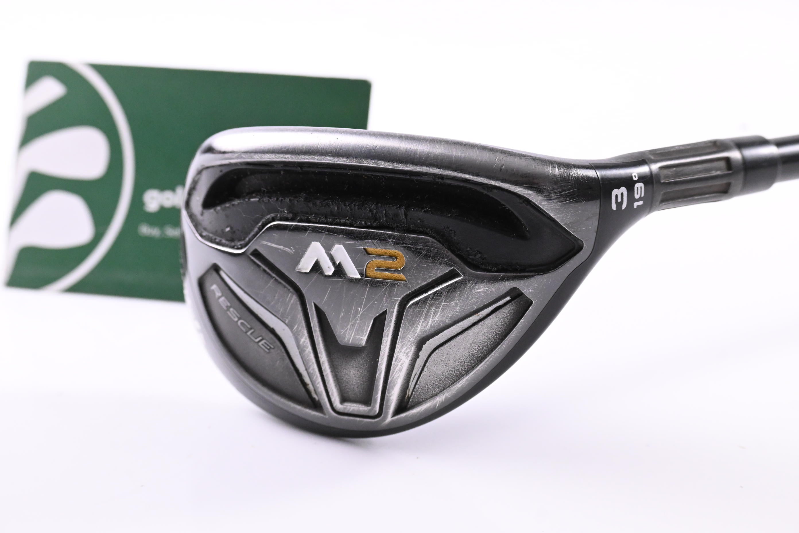 Taylormade M2 2016 #3 Hybrid / 19 Degree / Stiff Flex M2 Reax 75 Shaft