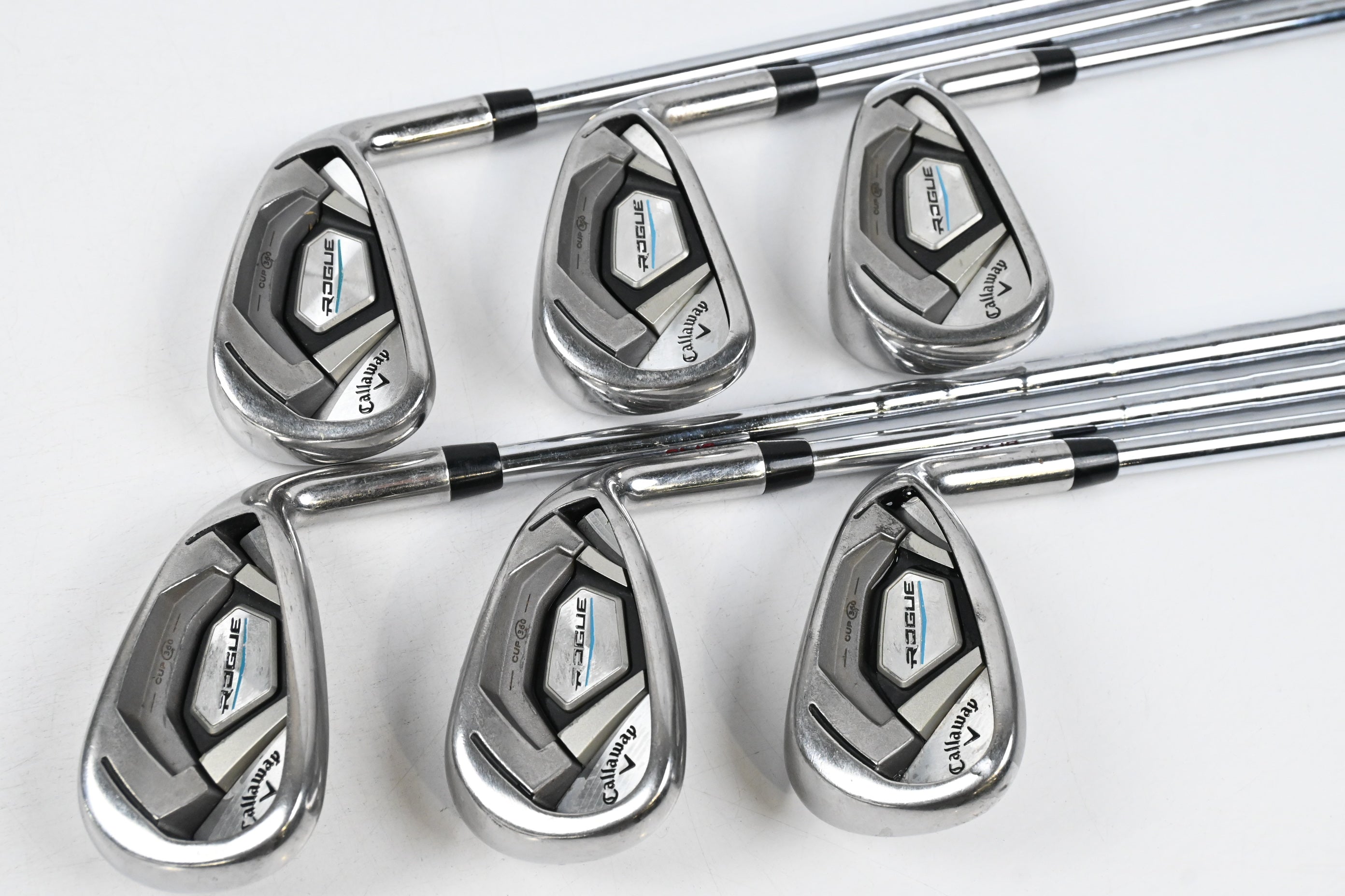 Callaway Rogue Irons / 5-PW / Stiff Flex KBS Tour-V 90 Shafts