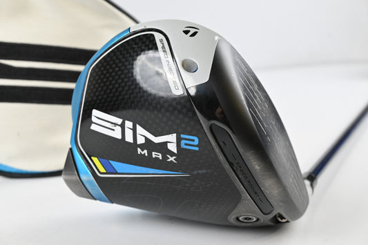 Taylormade SIM2 Max Driver / 9 Degree / Stiff Flex Fujikura Ventus Blue 5 Shaft