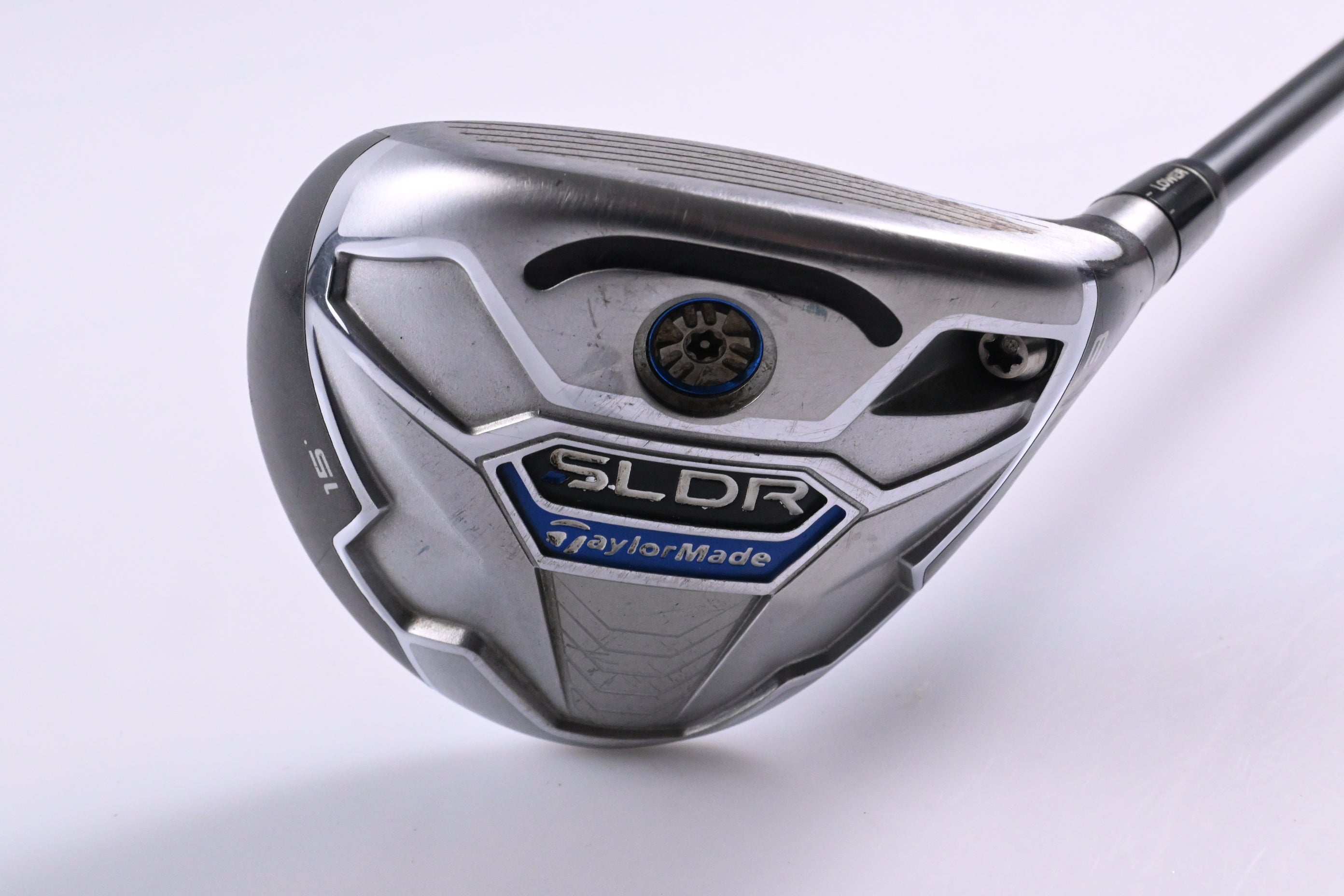 Taylormade SLDR #3 Wood / 15 Degree / Stiff Flex Fujikura Speeder 77 Shaft