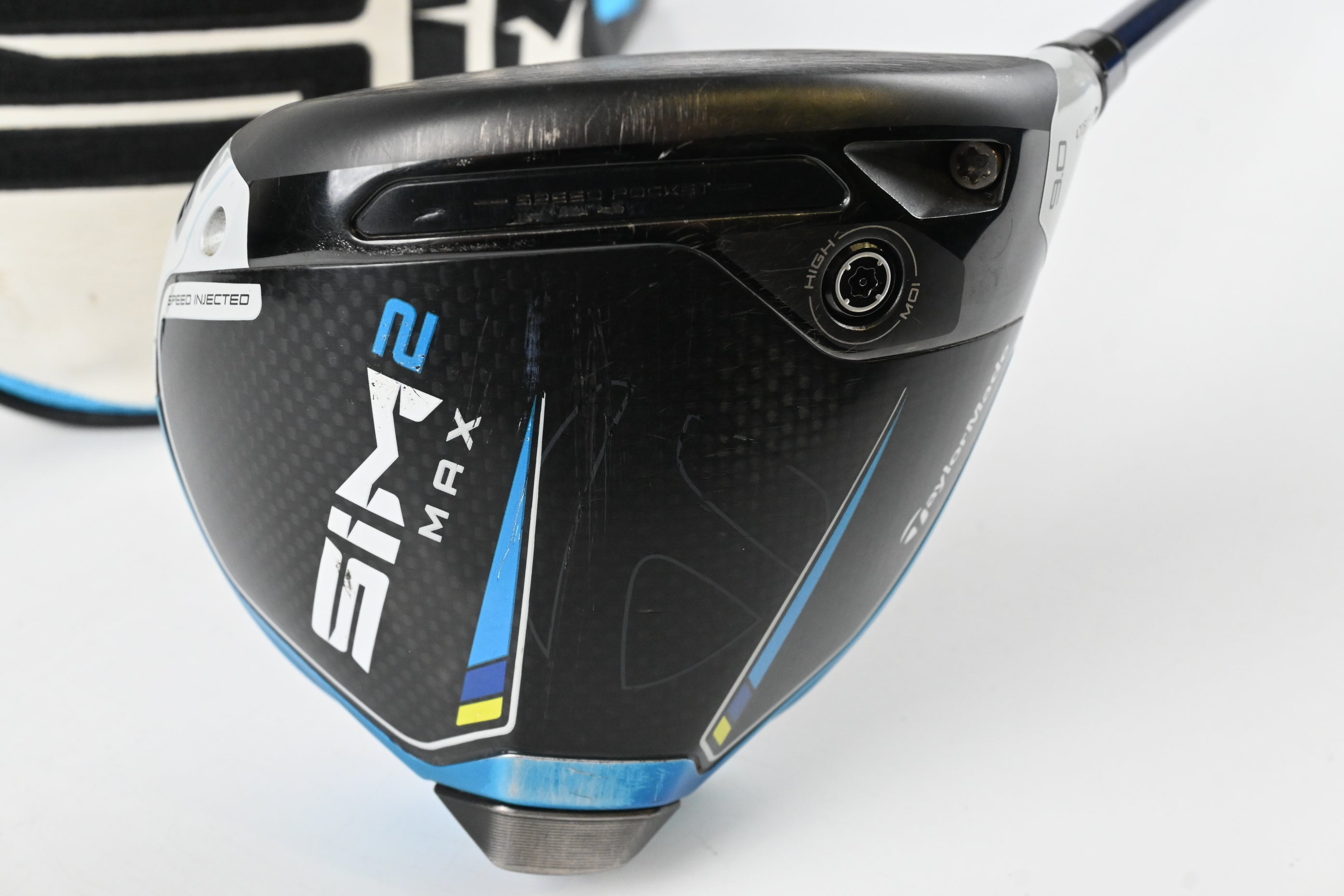 Taylormade SIM2 Max Driver / 9 Degree / Stiff Flex Fujikura Ventus Blue 5 Shaft