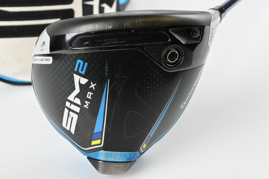 Taylormade SIM2 Max Driver / 9 Degree / Stiff Flex Fujikura Ventus Blue 5 Shaft