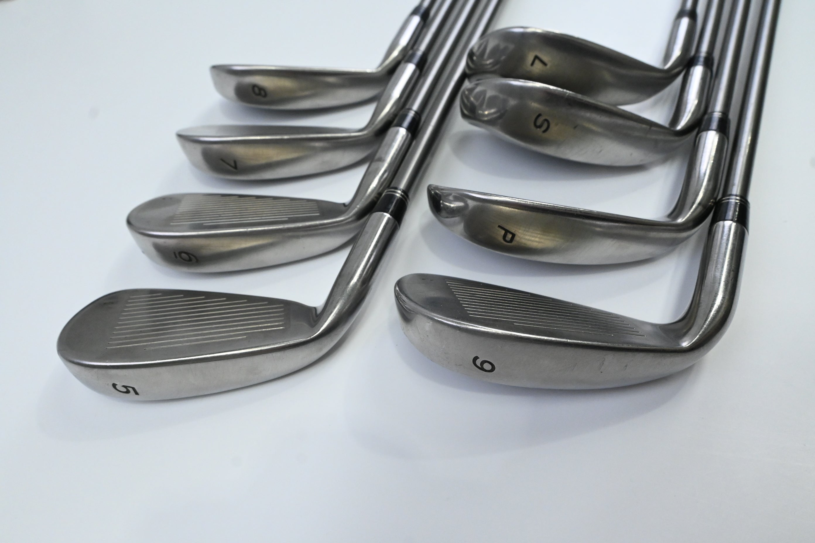Ladies Taylormade Burner XD Irons / 5-PW+SW+LW / Ladies Flex Taylormade Reax 50