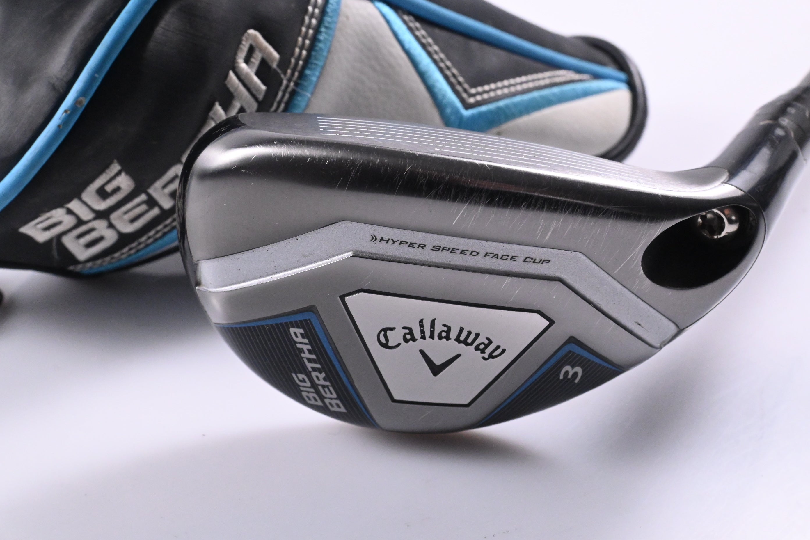 Ladies Callaway Big Bertha 2015 #3 Hybrid / 19 Degree / Ladies Flex UST Recoil 450 Shaft