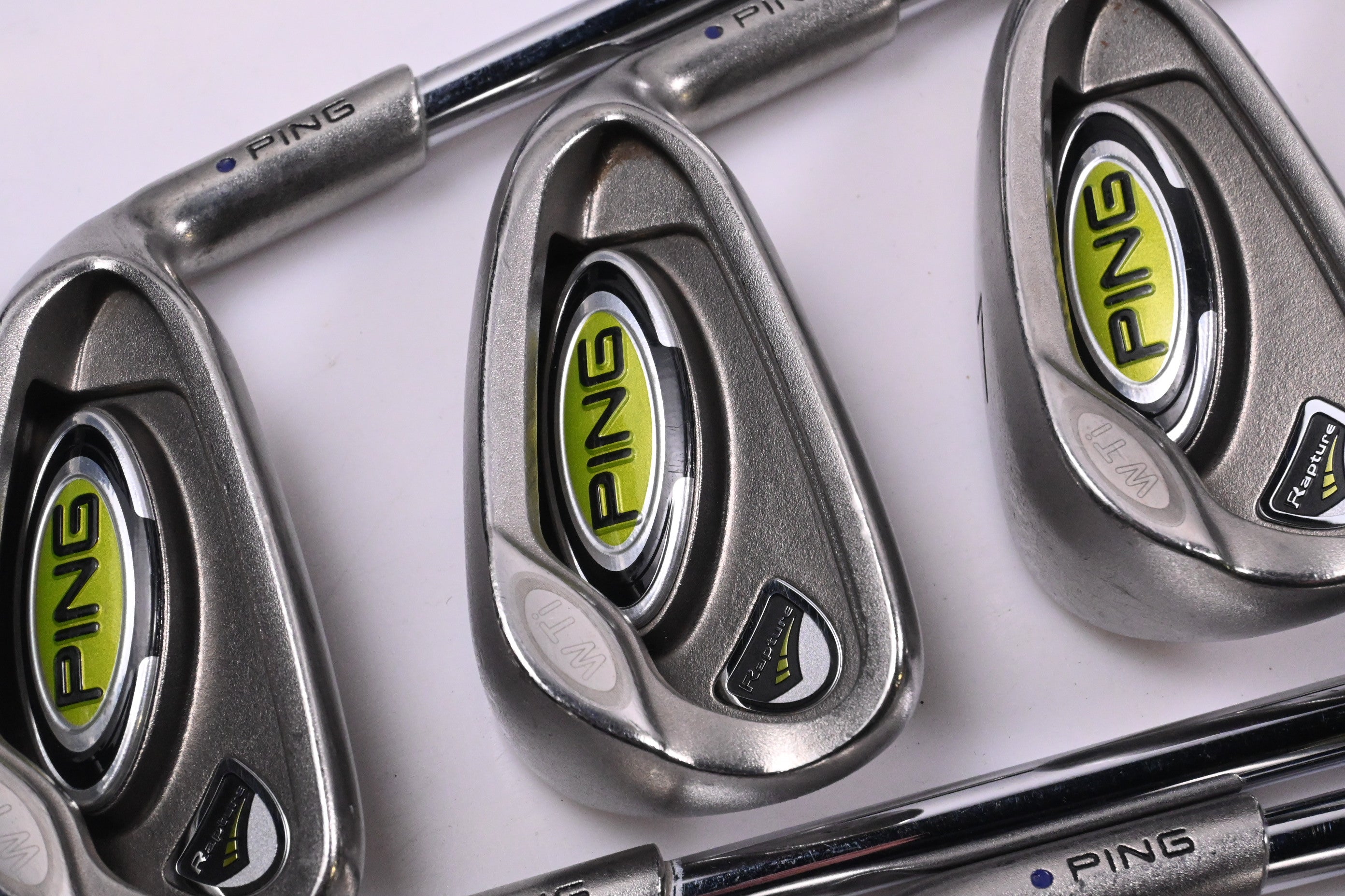 Ping Rapture Irons / 5-PW+GW+SW / Blue Dot / Regular Flex Ping AWT Shafts