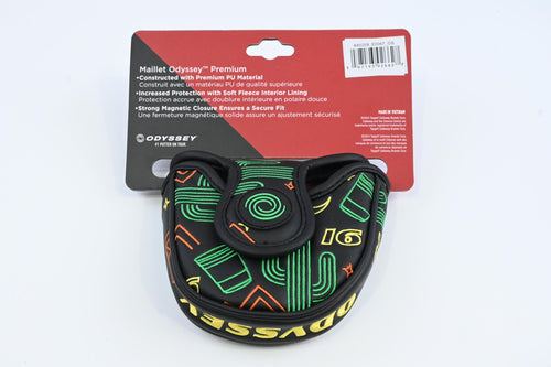 Odyssey Cactus 16 Headcover / Mallet / Black, Green, Yellow