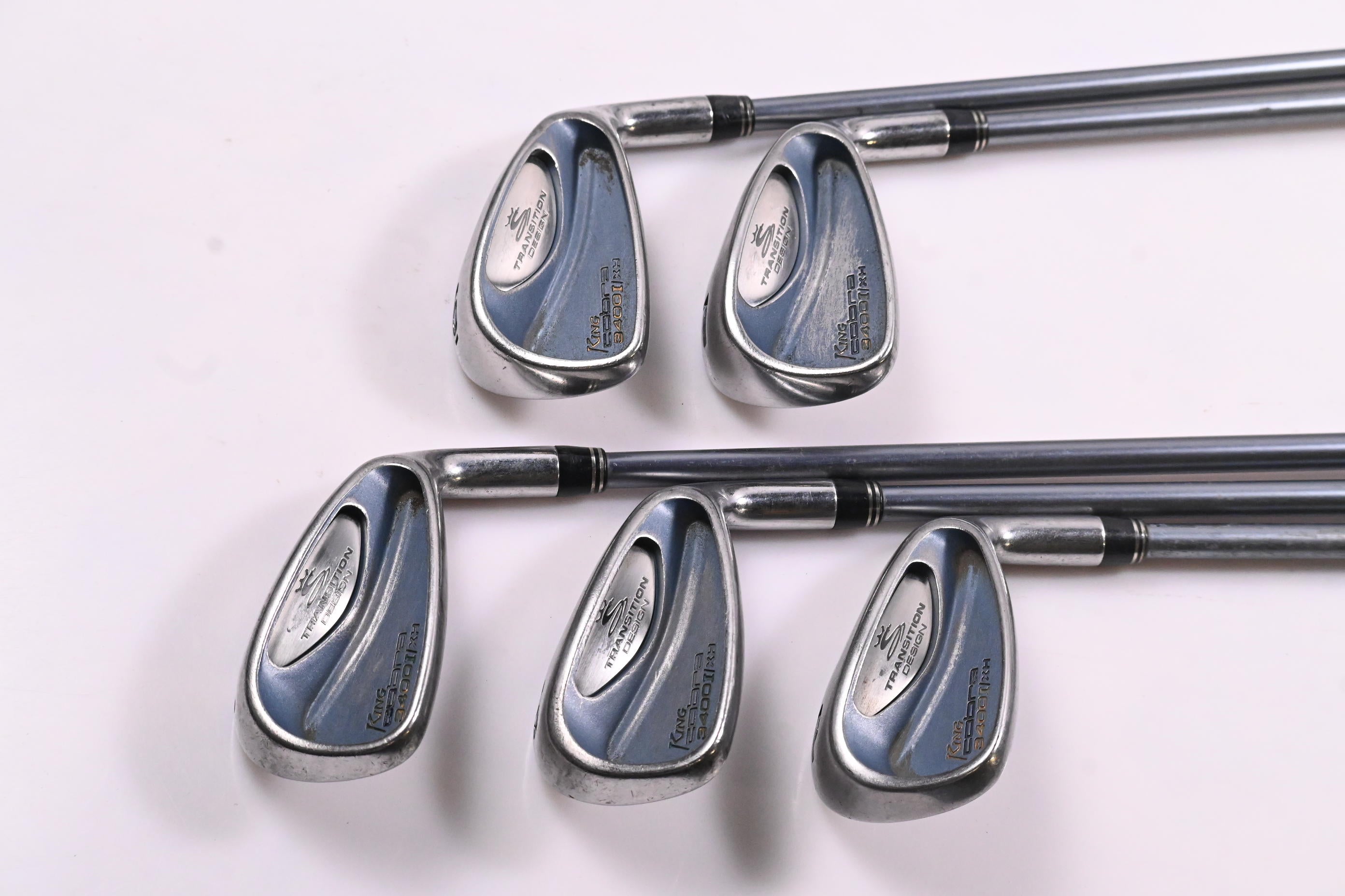 Ladies King Cobra 3400 I/XH Irons / 6-PW / Ladies Flex Cobra 50 Shafts
