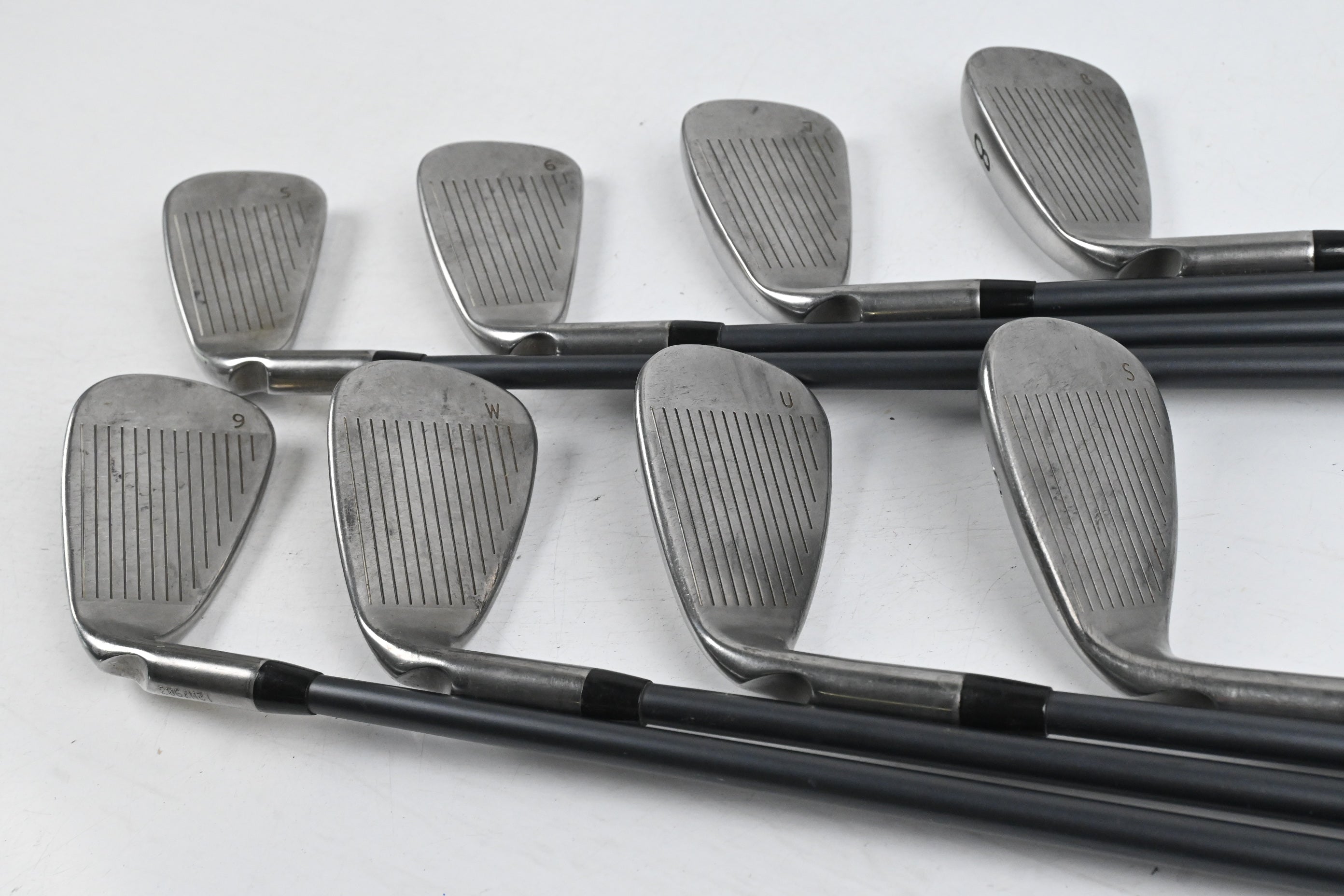Ping G Series Irons / 5-PW+GW+SW / Yellow Dot / Regular Flex Ping CFS 70 Shafts