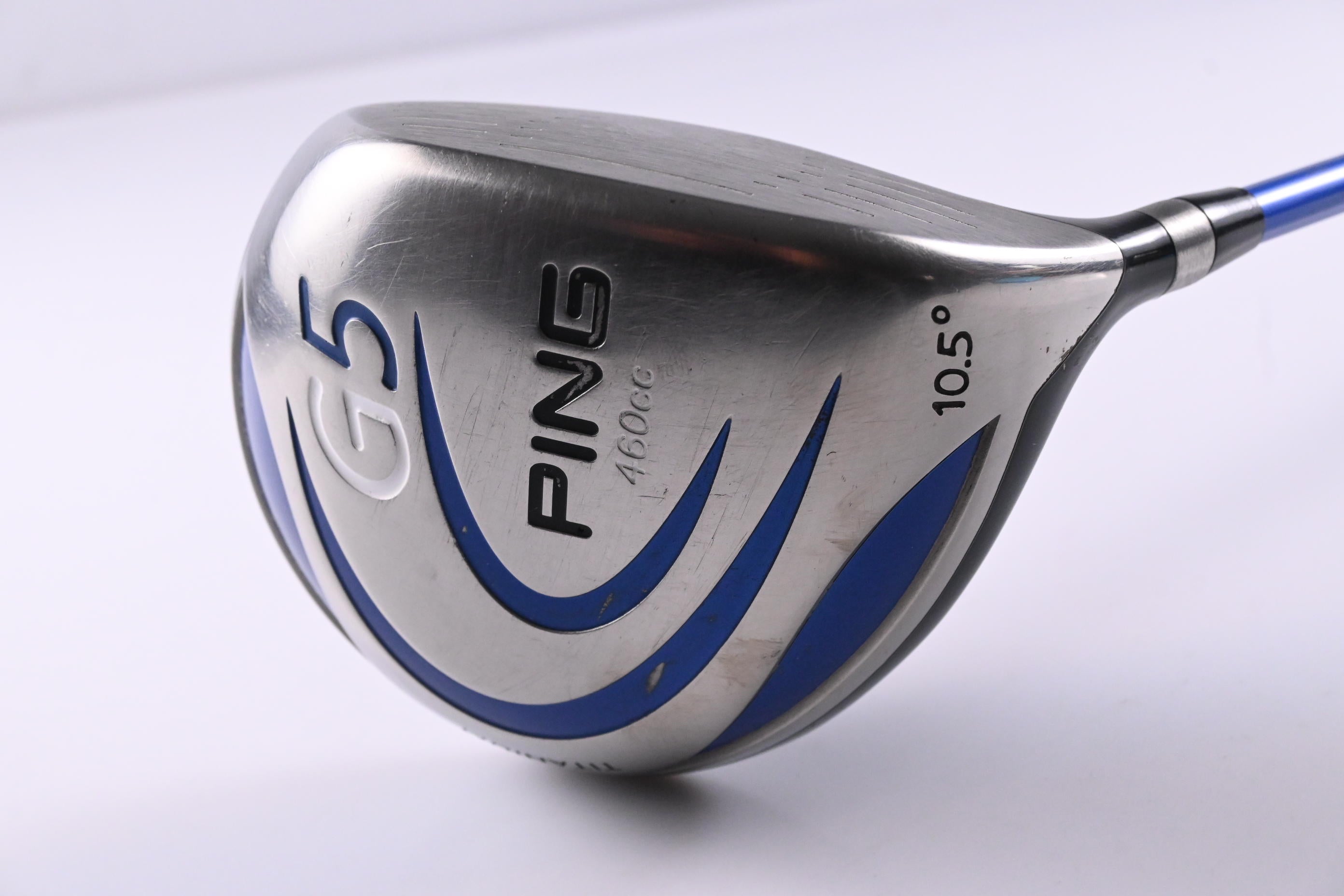 Ping G5 Driver / 10.5 Degree / Regular Flex Graffaloy Pro Launch Blue 65 Shaft