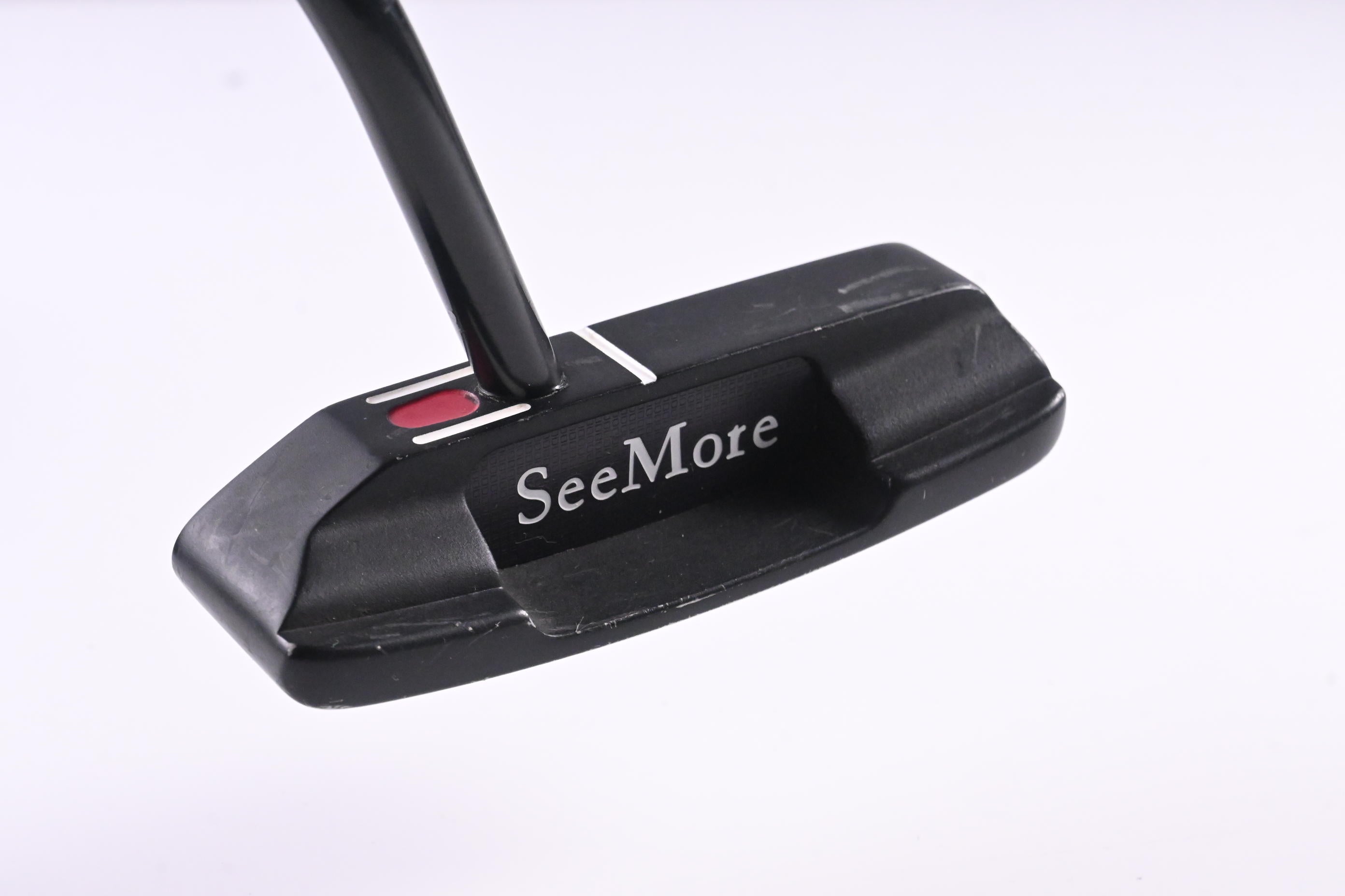 Seemore Si2 W Offset Alum Insert Black Putter / 33.5 Inch