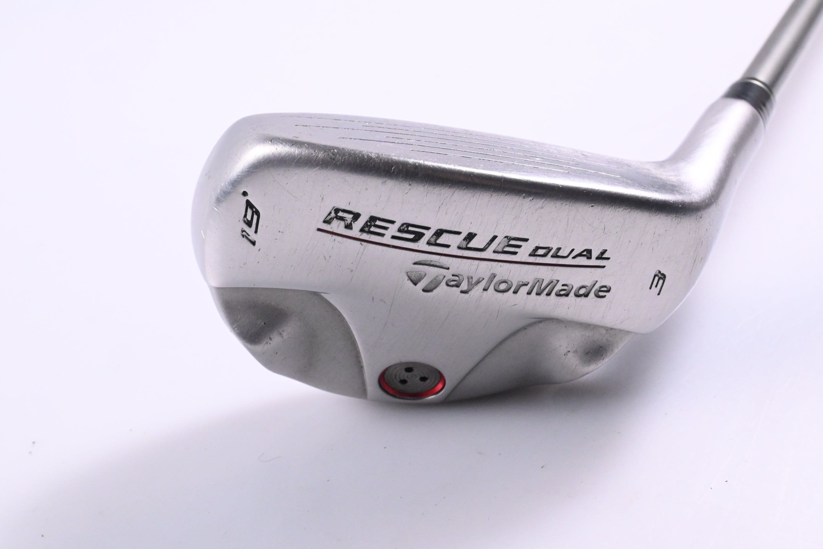 Taylormade Rescue Dual #3 Hybrid / 19 Degree / Stiff Flex Taylormade 65 Shaft
