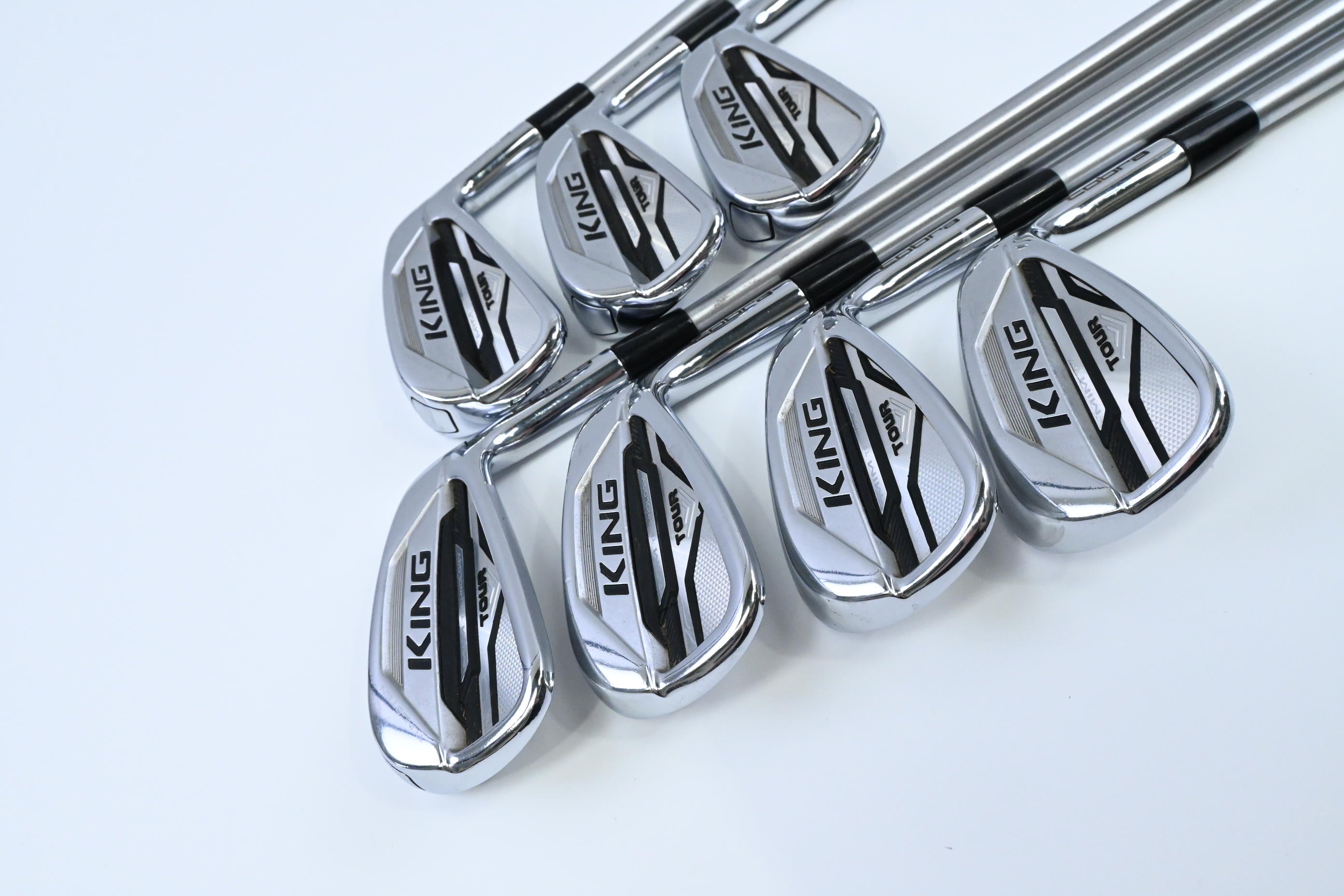 Cobra King Tour 2020 Irons / 4-PW / Stiff Flex KBS Tour C-Taper 120 Shafts