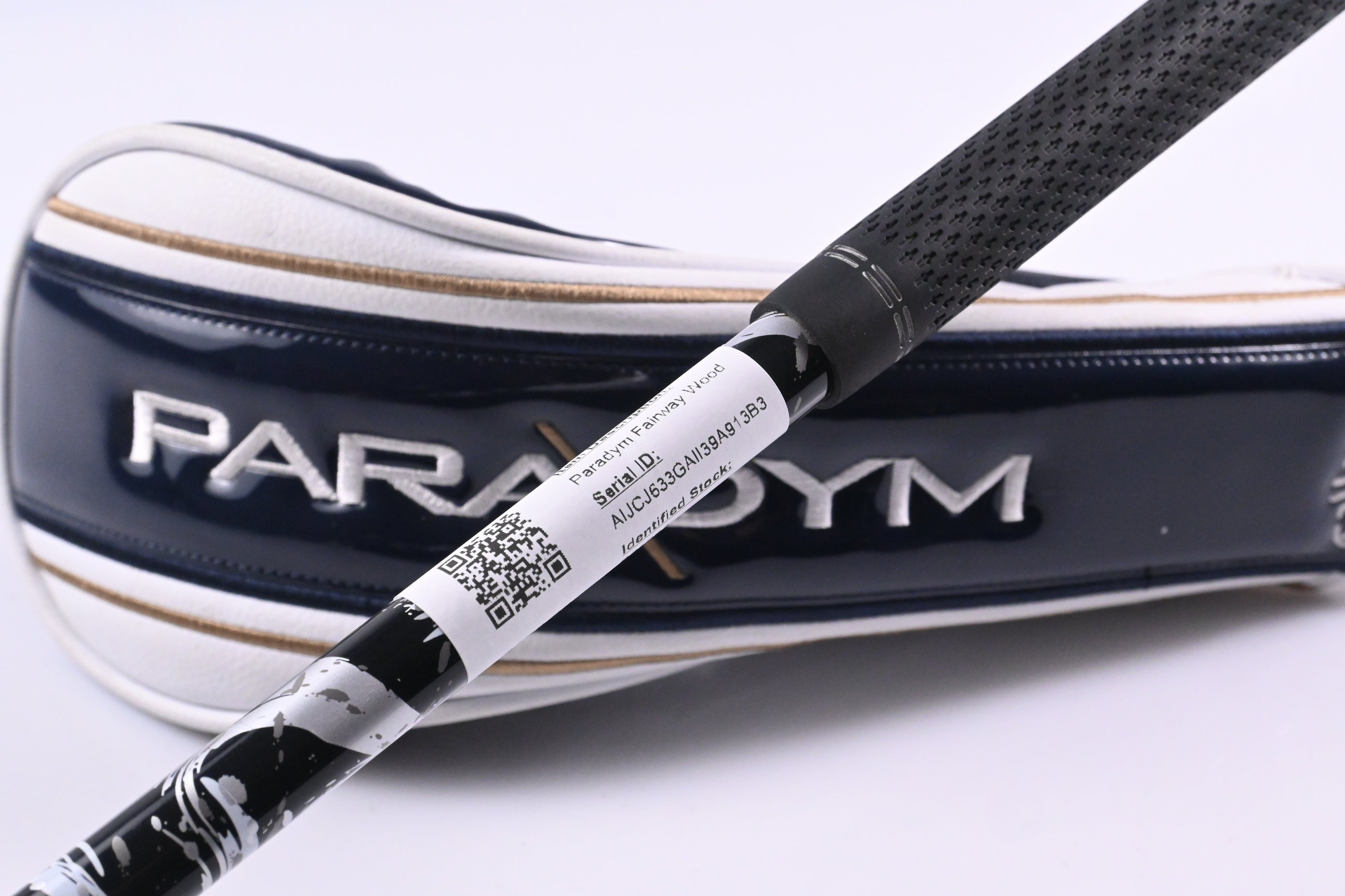 Callaway Paradym Triple Diamond #3 Wood / 15 Degree / Stiff Flex Kai'li White 70