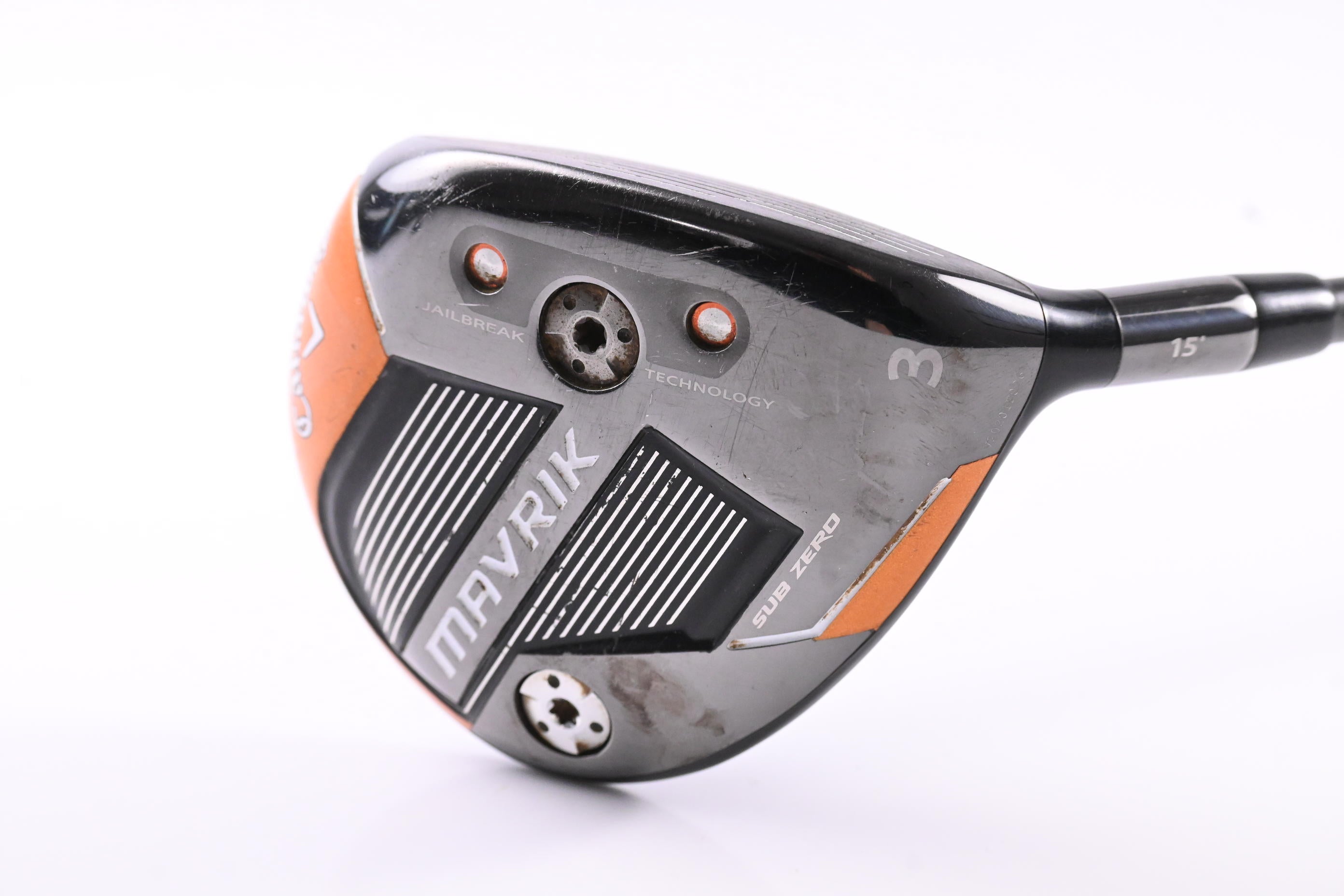 Callaway Mavrik Sub Zero #3 Wood / 15 Degree / Stiff Flex EvenFlow Riptide 60 Shaft