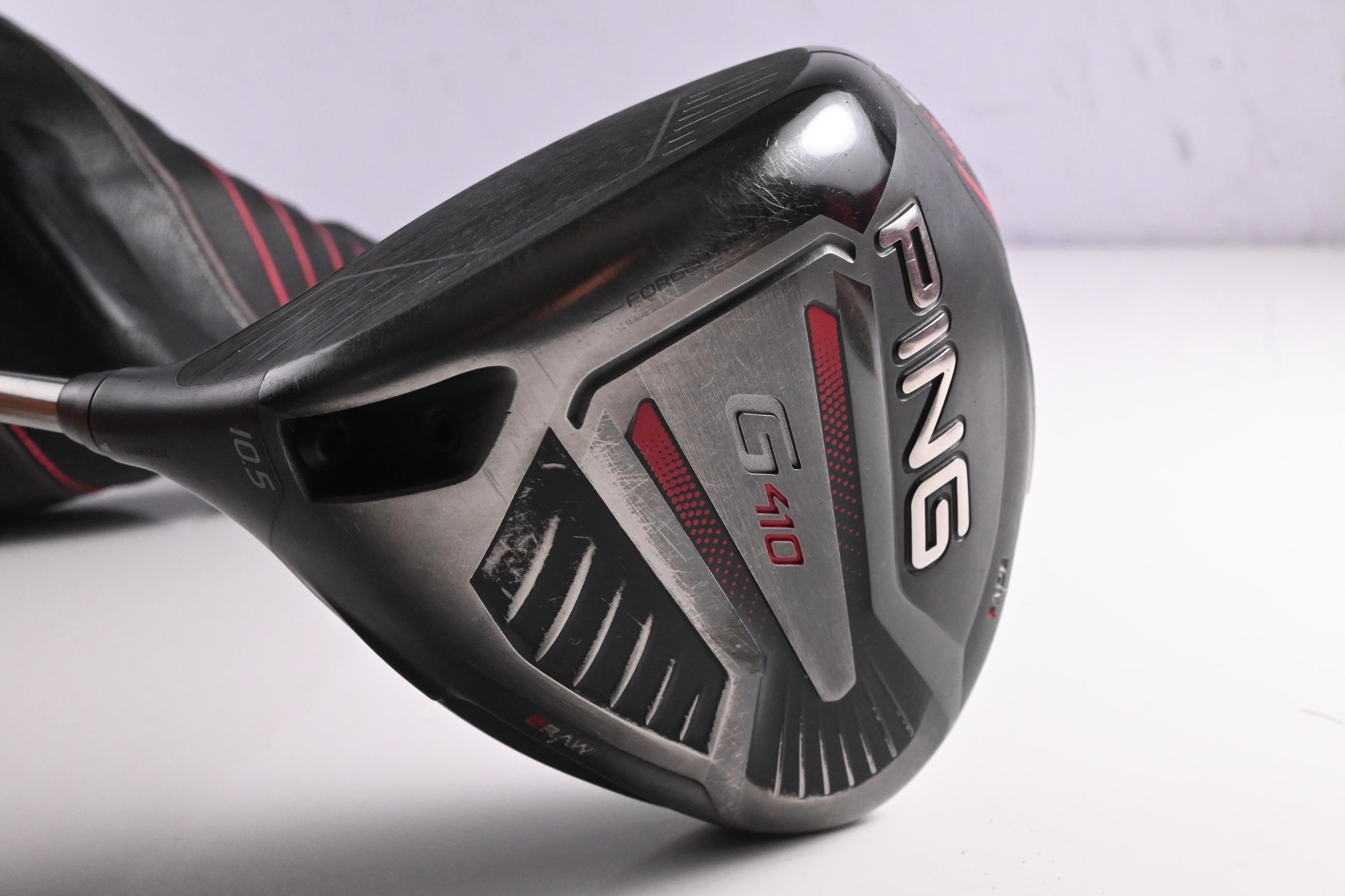 Left Hand Ping G410 Plus Driver / 10.5 Degree / Stiff Flex Ping Tour 65 Shaft