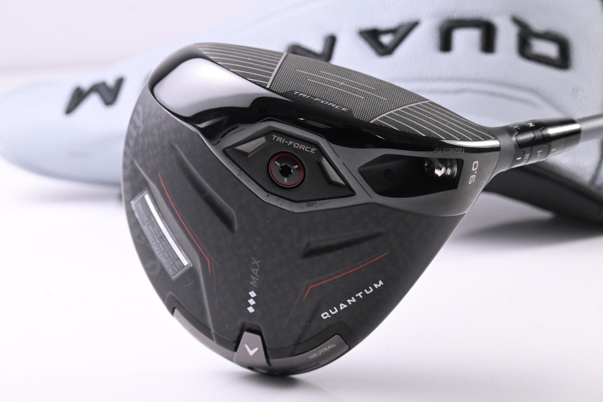 Callaway Quantum Triple Diamond Max Driver / 9 Degree / Stiff Flex Denali Frost