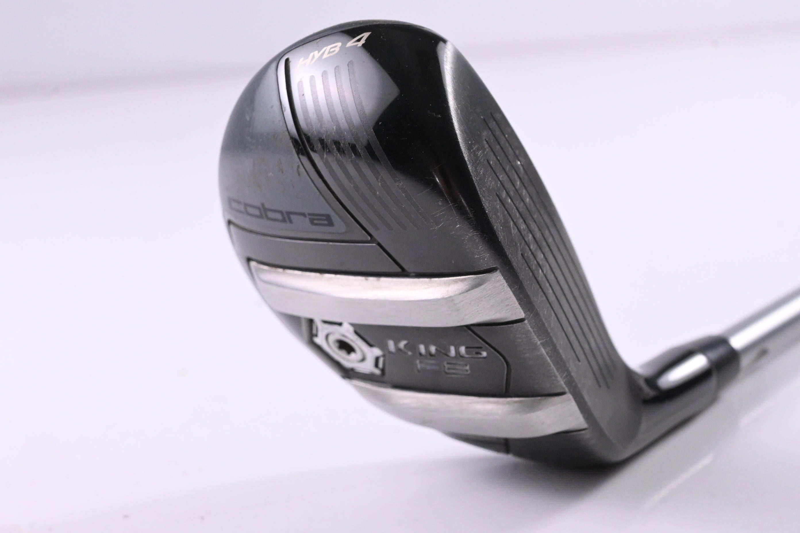 Cobra King F8 #4 Hybrid / 22 Degree / Stiff Flex Aldila Rogue Pro 75 Shaft