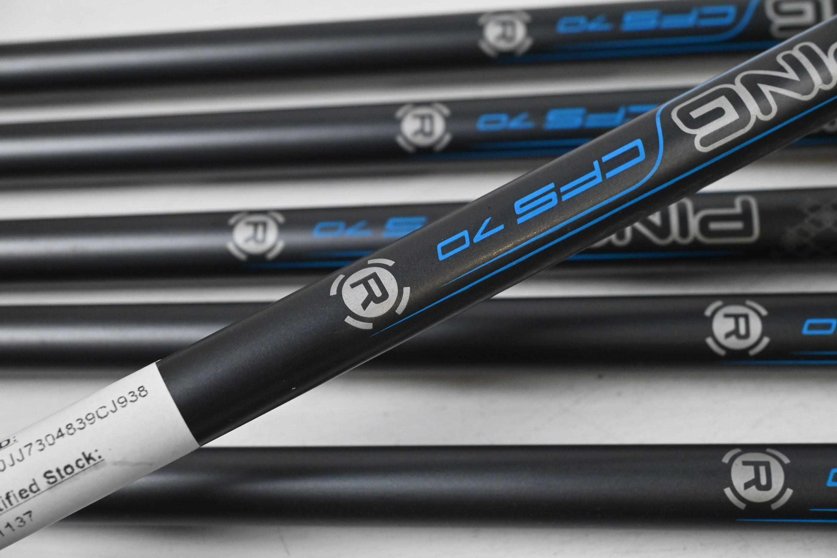 Ping G Series Irons / 5-PW+GW+SW / Yellow Dot / Regular Flex Ping CFS 70 Shafts