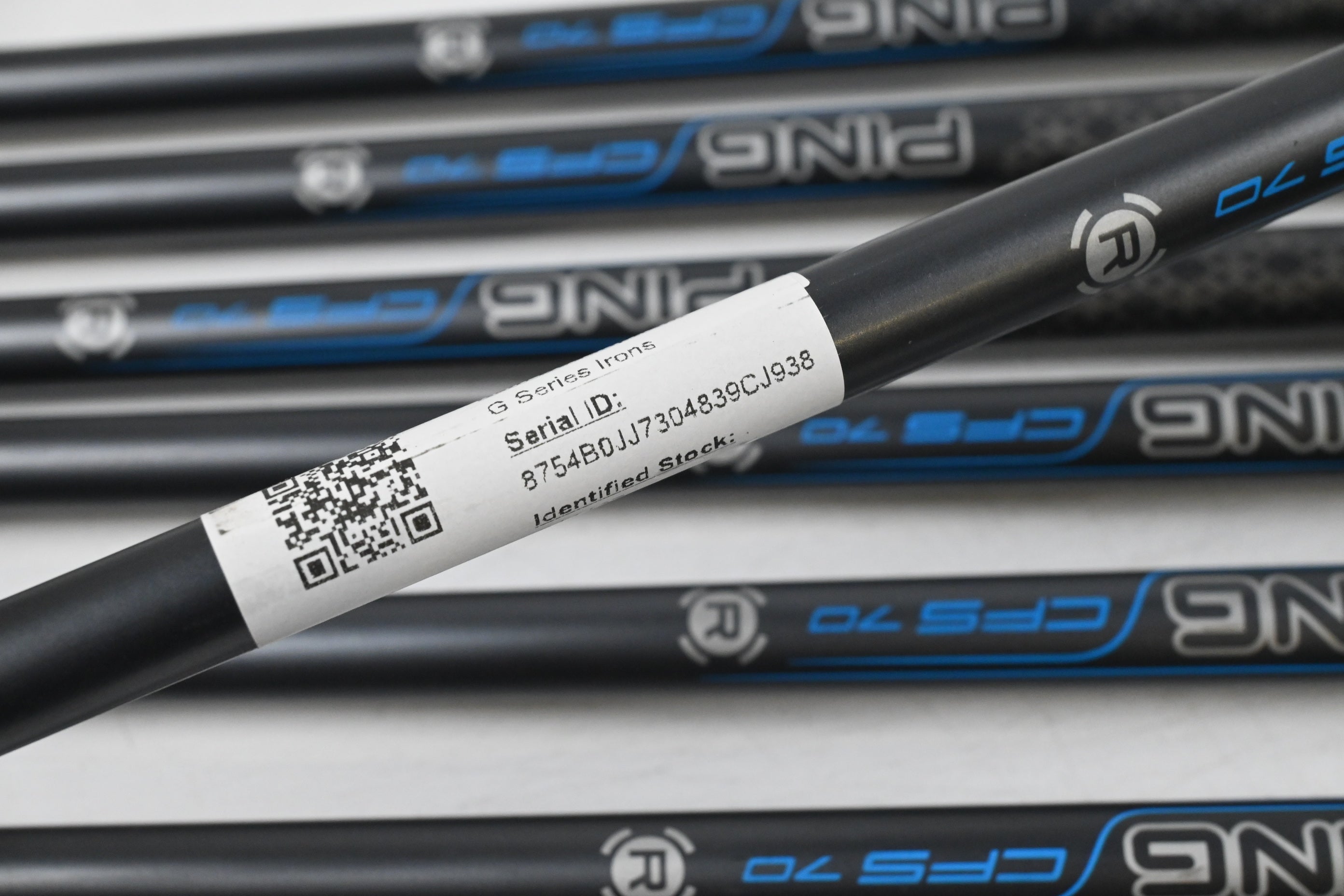 Ping G Series Irons / 5-PW+GW+SW / Yellow Dot / Regular Flex Ping CFS 70 Shafts