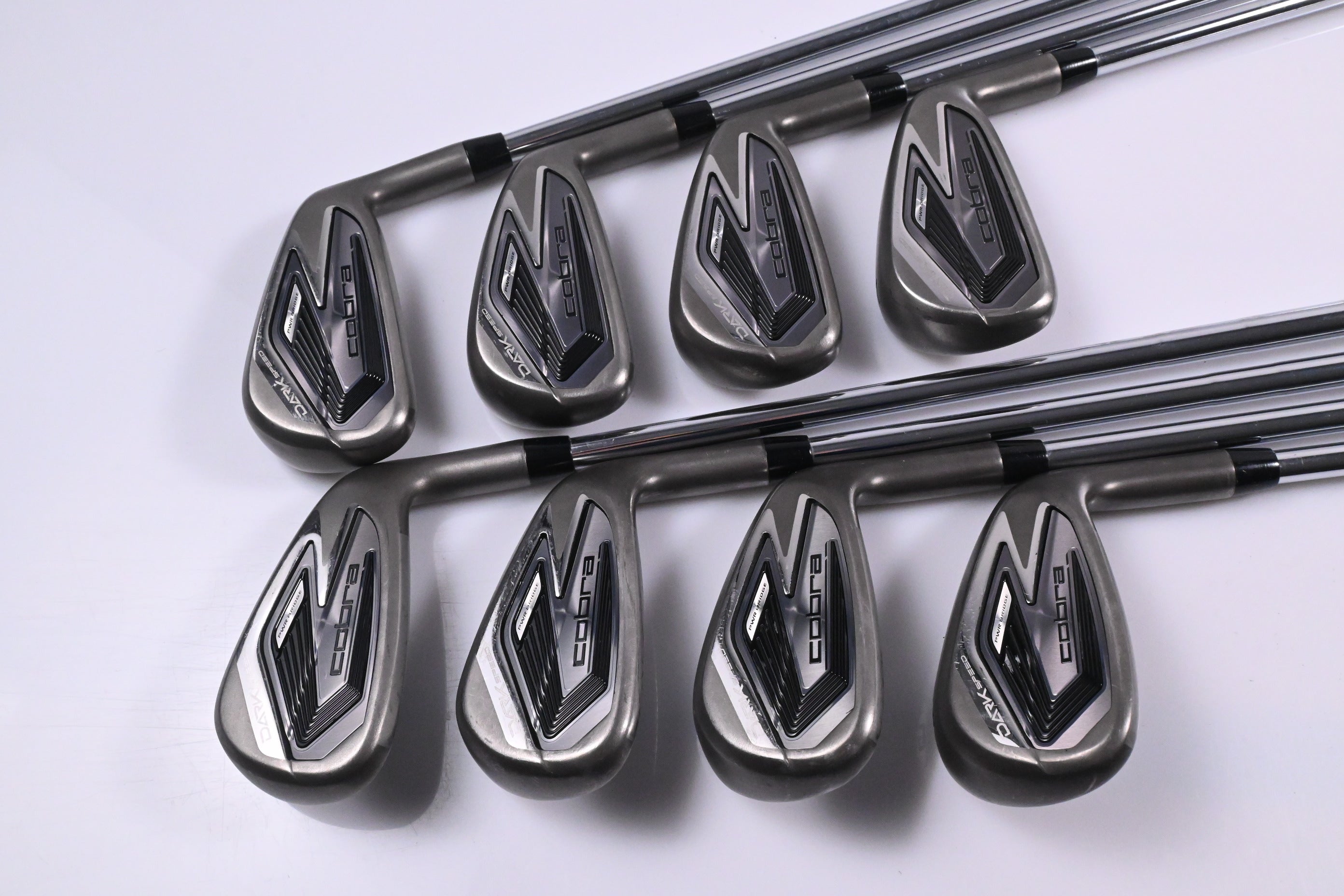 Cobra Darkspeed Irons / 4-PW+GW / Stiff Flex KBS Tour Lite Shafts