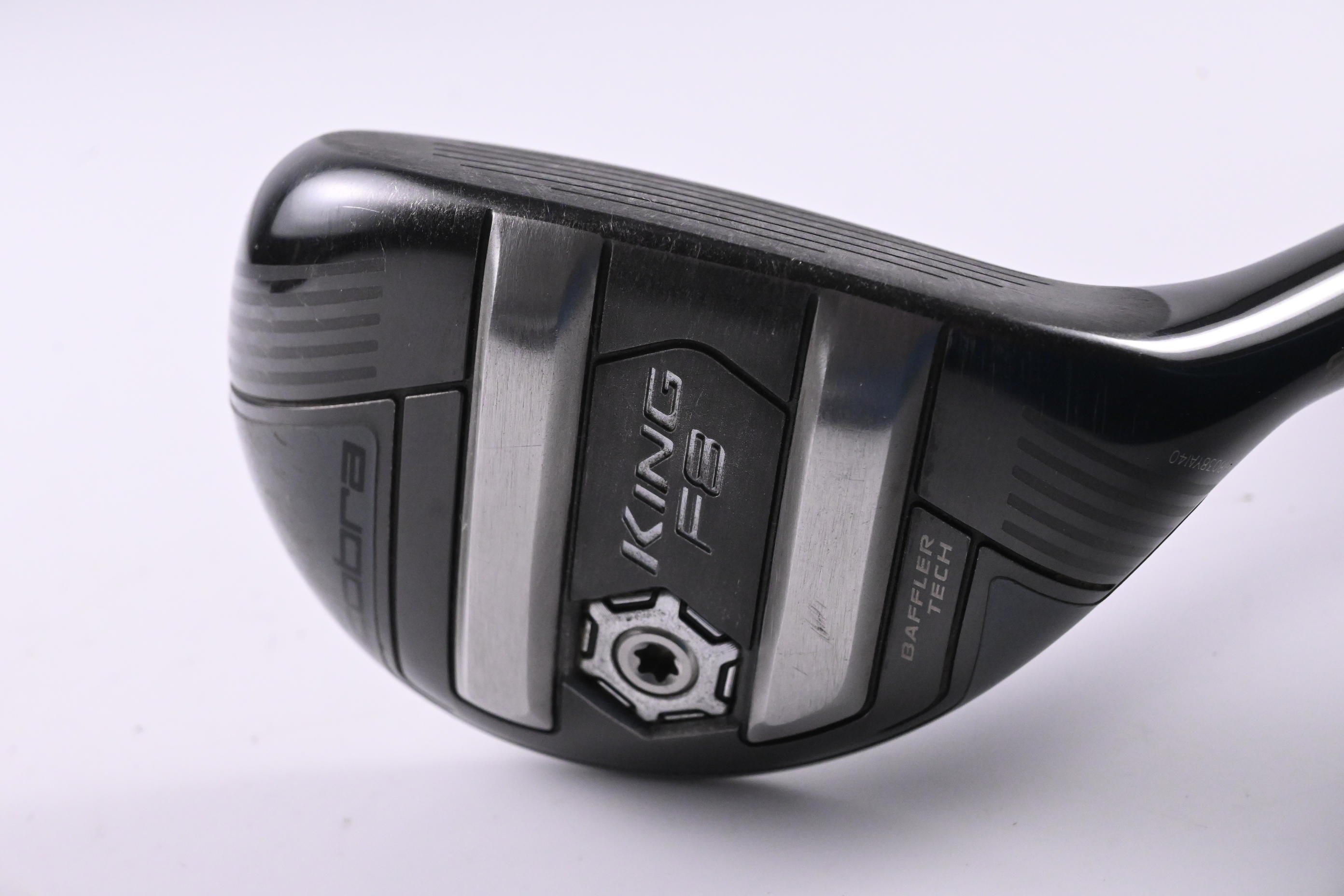 Cobra King F8 #4 Hybrid / 22 Degree / Stiff Flex Aldila Rogue Pro 75 Shaft