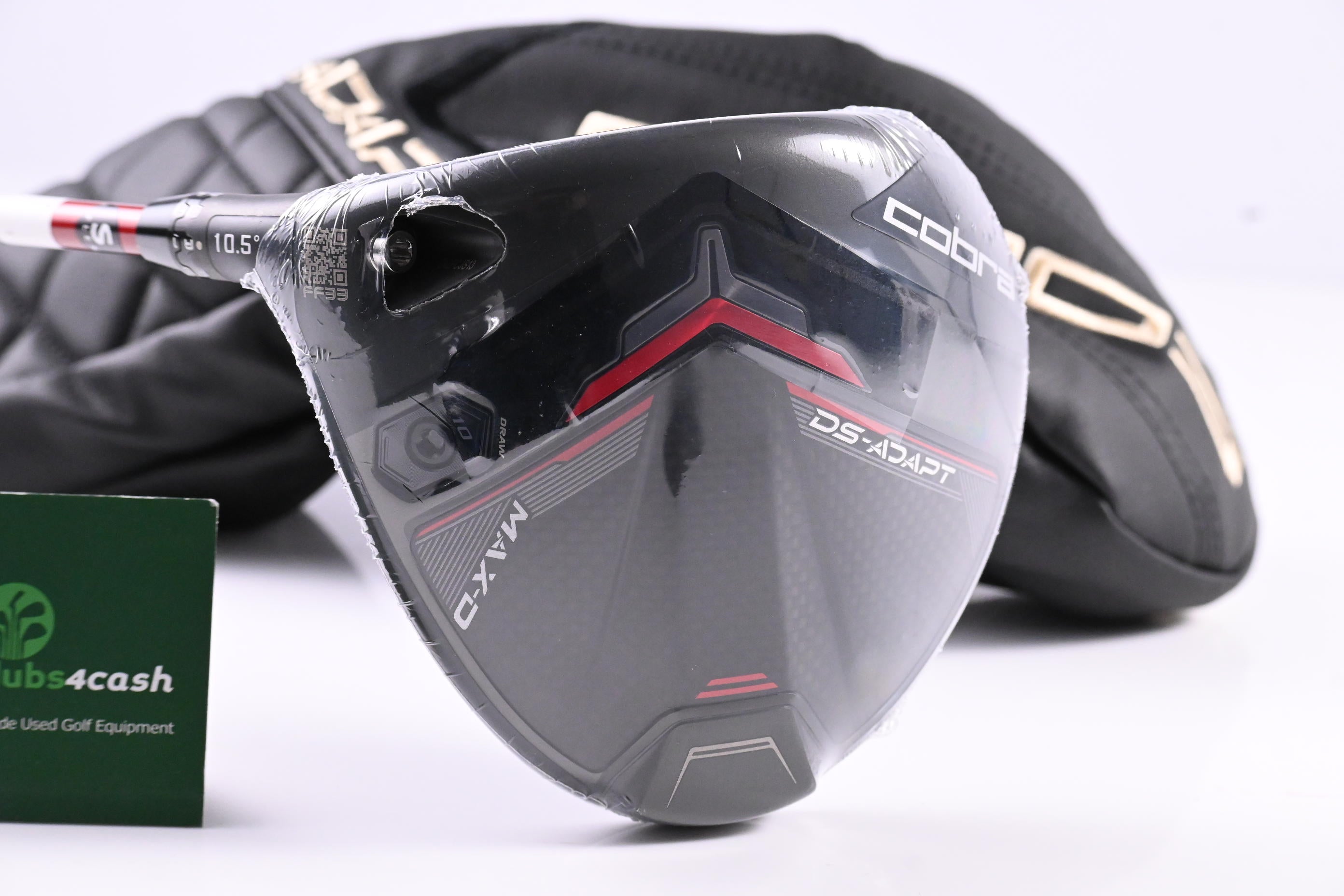 Left Hand Cobra DS-Adapt MAX-D Driver / 10.5 Degree / Stiff Flex Denali Red 50
