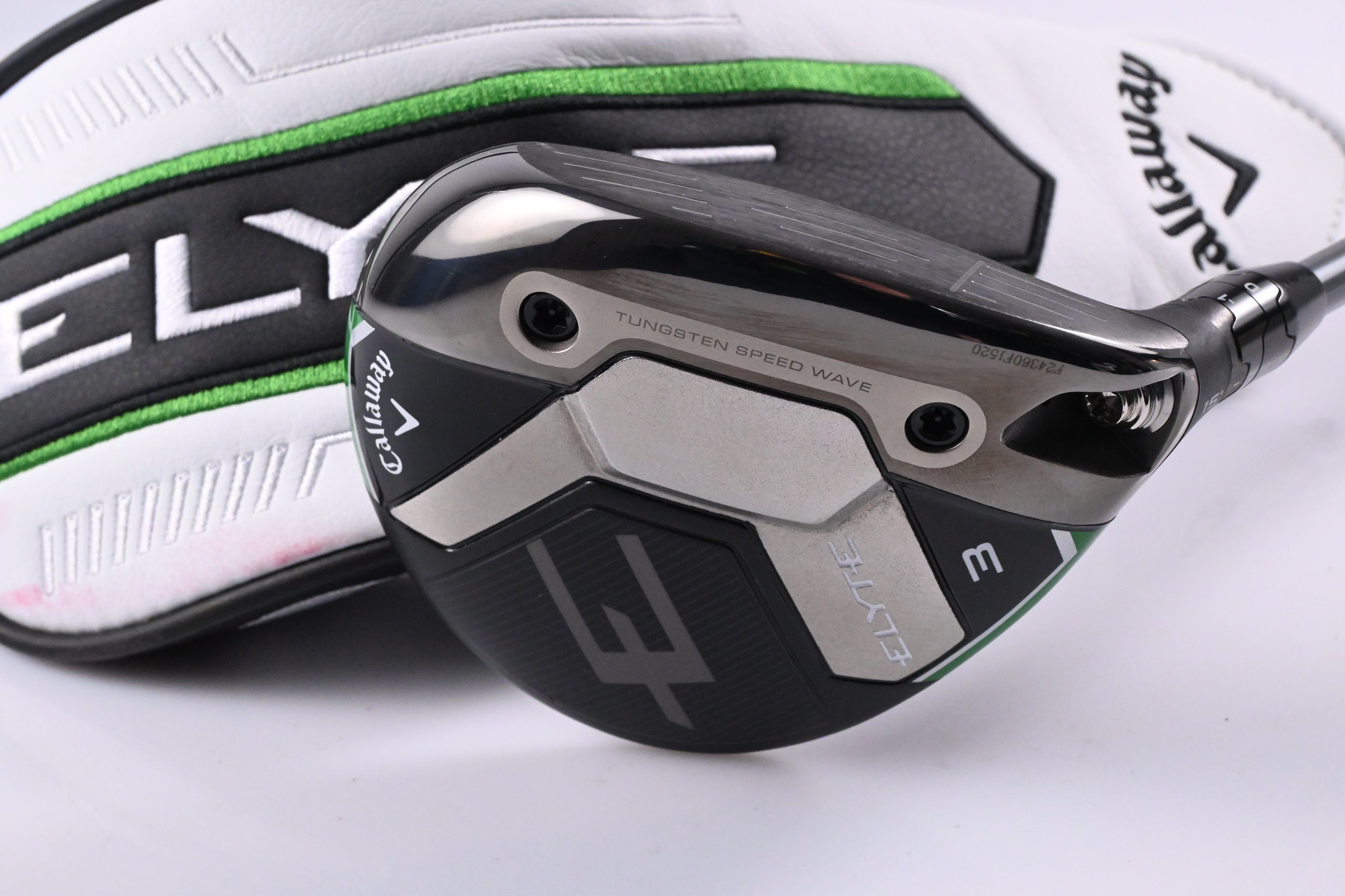 Callaway Elyte #3 Wood / 15 Degree / Stiff Flex Denali Charcoal 70 Shaft