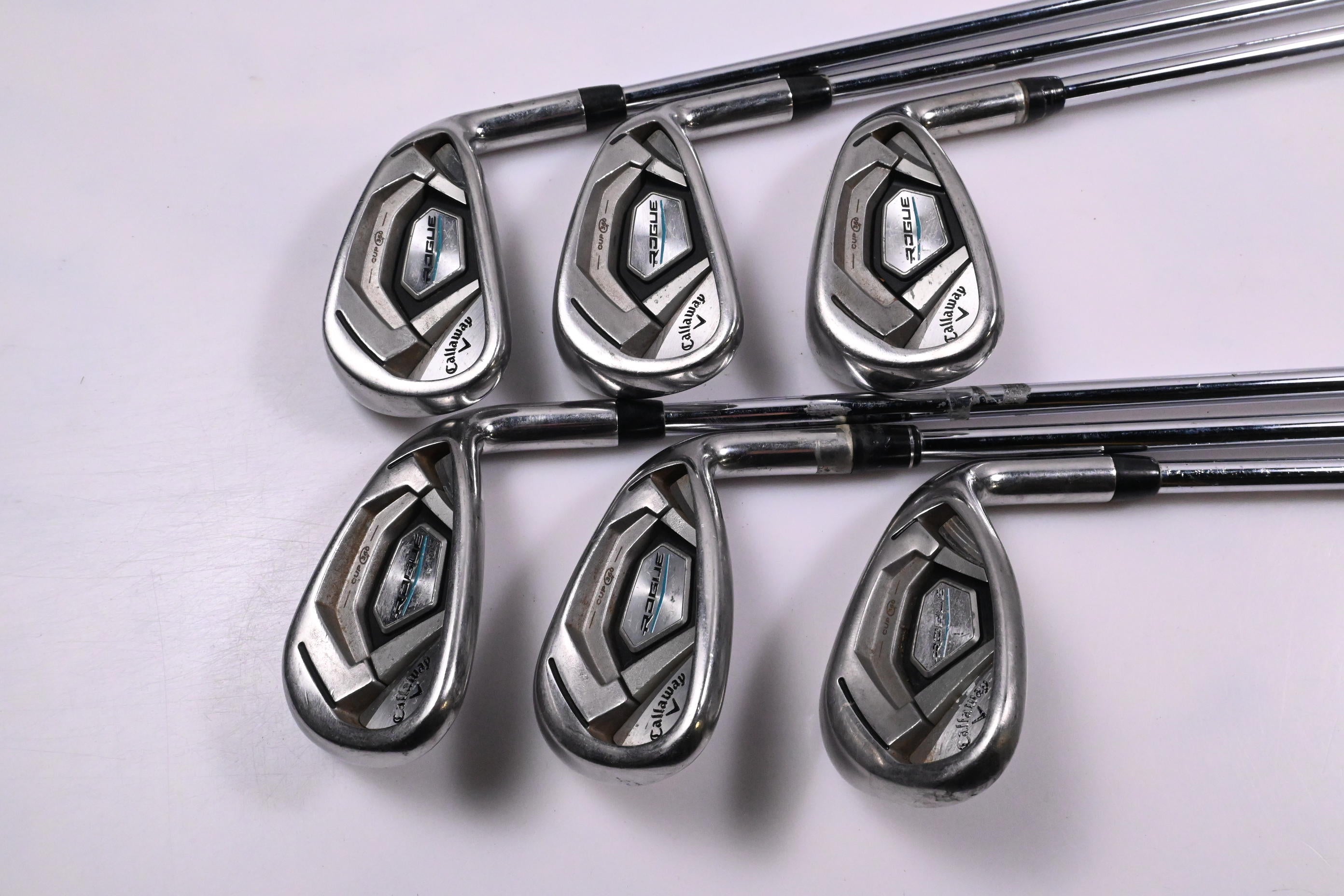 Callaway Rogue Irons / 6-PW+SW / Regular Flex XP 95 R300 Shafts