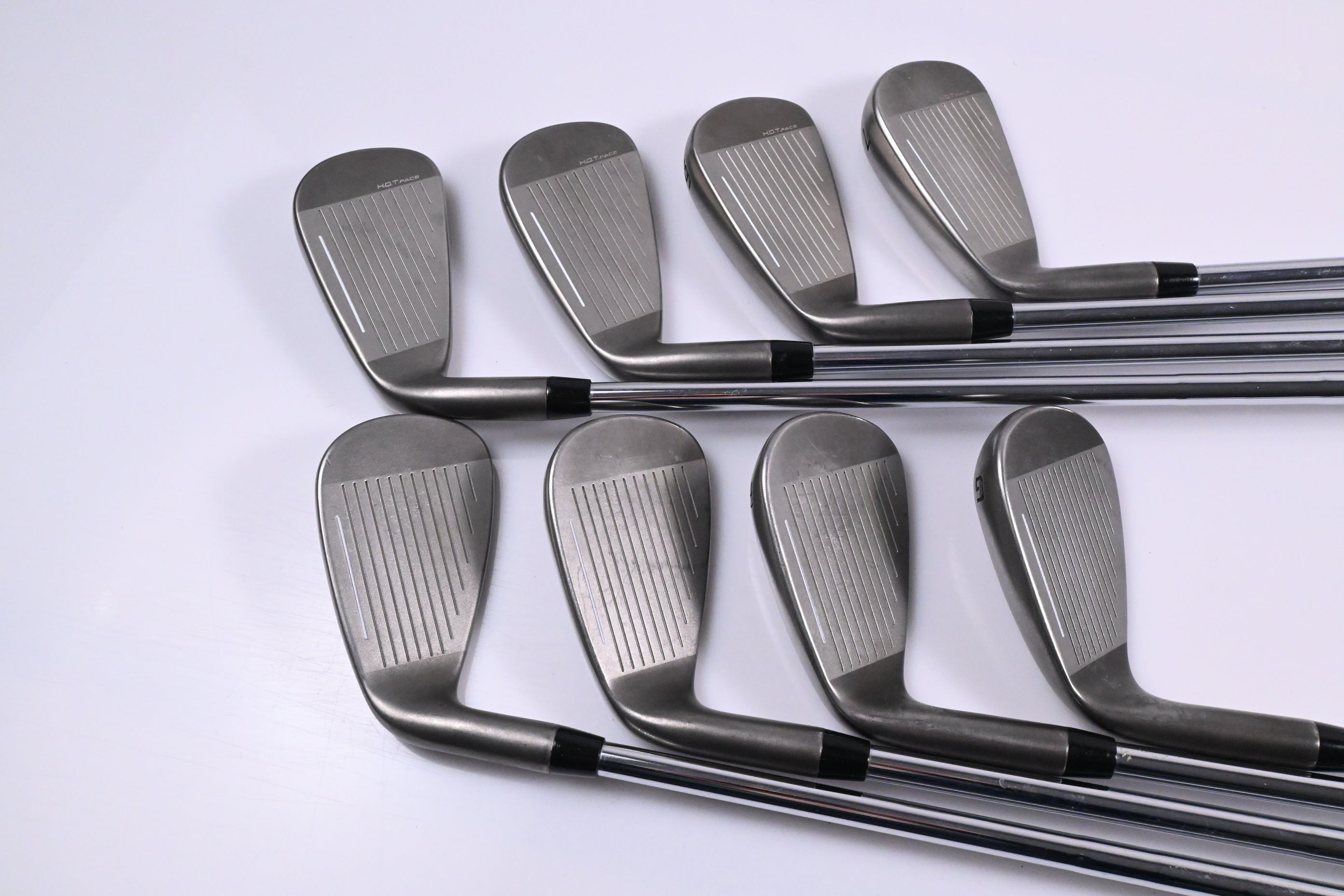 Cobra Darkspeed Irons / 4-PW+GW / Stiff Flex KBS Tour Lite Shafts