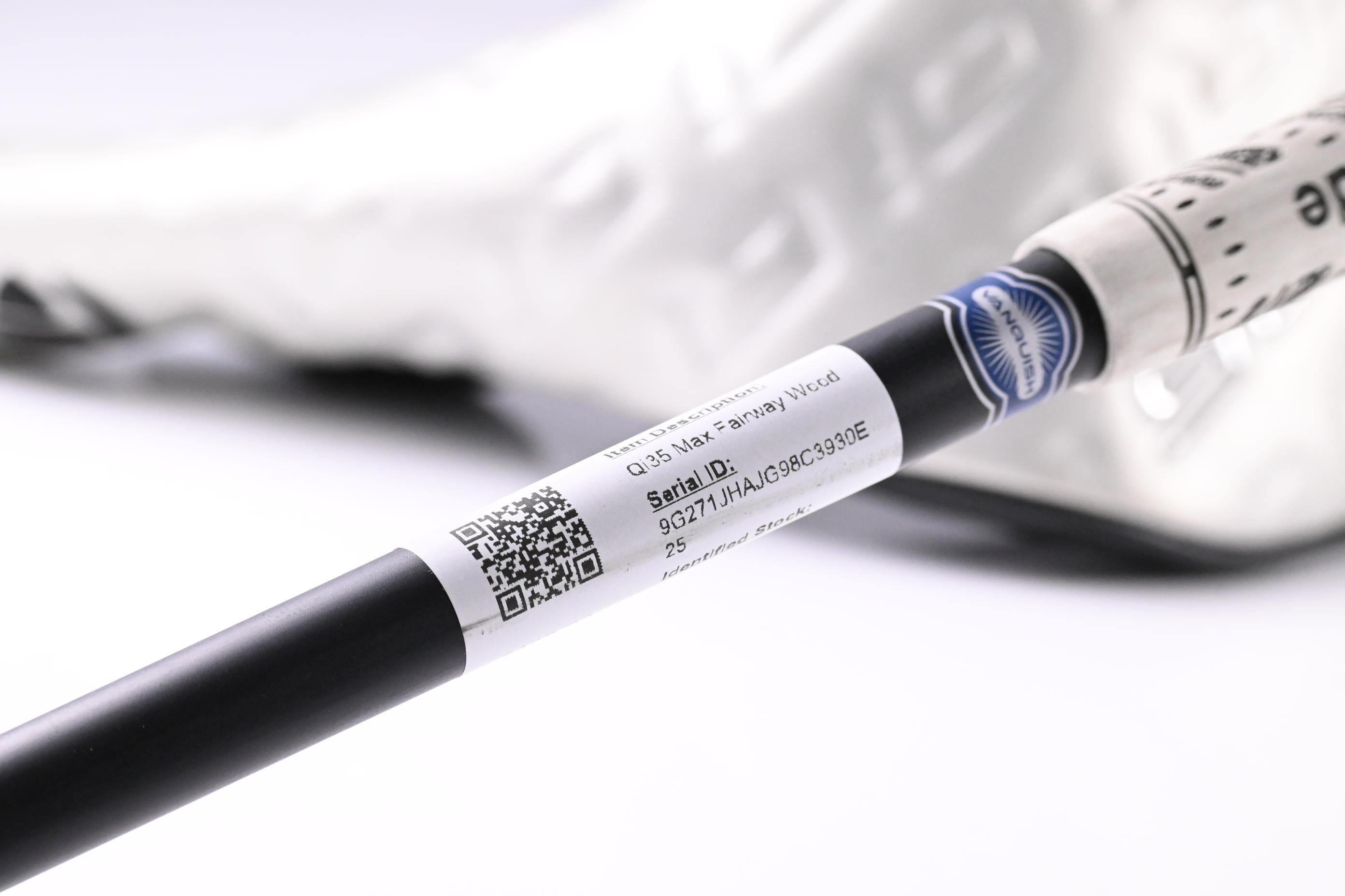 Left Hand Taylormade Qi35 #5 Wood / 18 Degree / Regular Flex Vanquish 5 Shaft