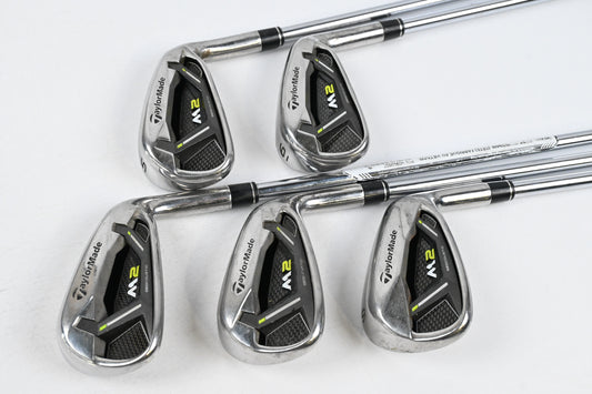 Taylormade M2 2017 Irons / 5-9i / Regular Flex REAX Steel 88 Shafts