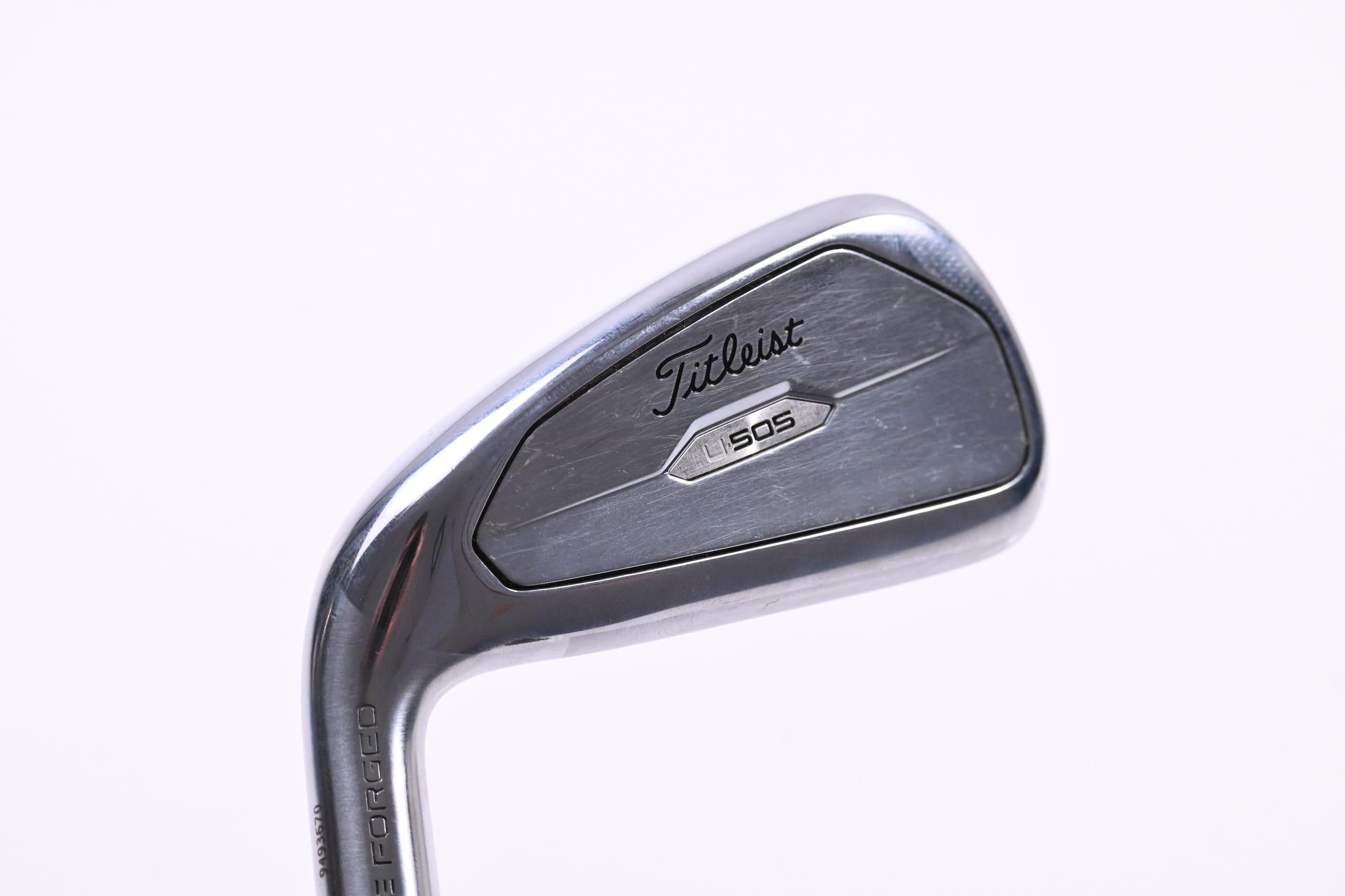 Left Hand Titleist U505 #3 Iron / 20 Degree / Regular Flex HZRDUS GEN4 Black 80