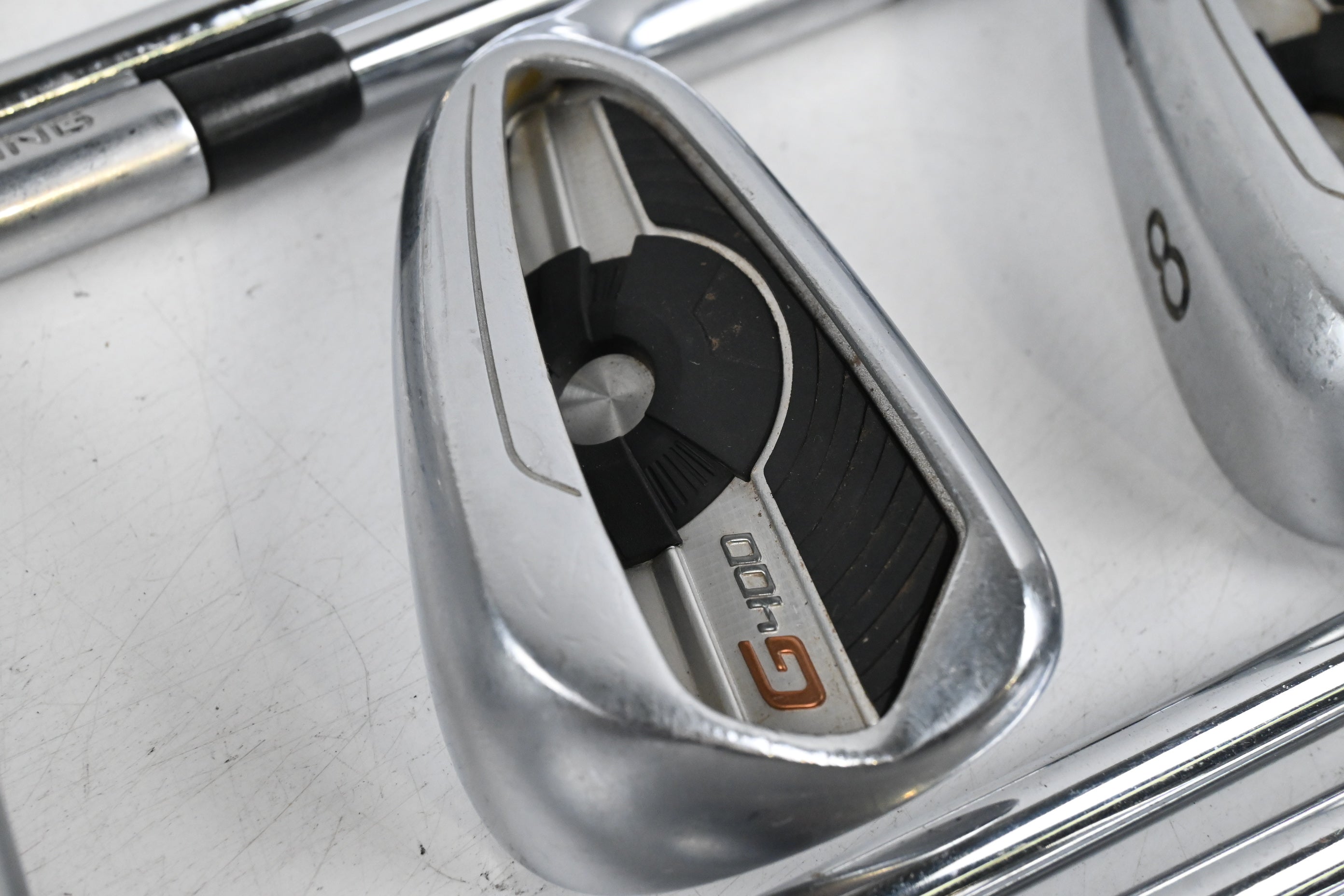 Ping G400 Irons / 5-PW+GW+SW+LW / Blue Dot / Regular Flex True Temper XP 95