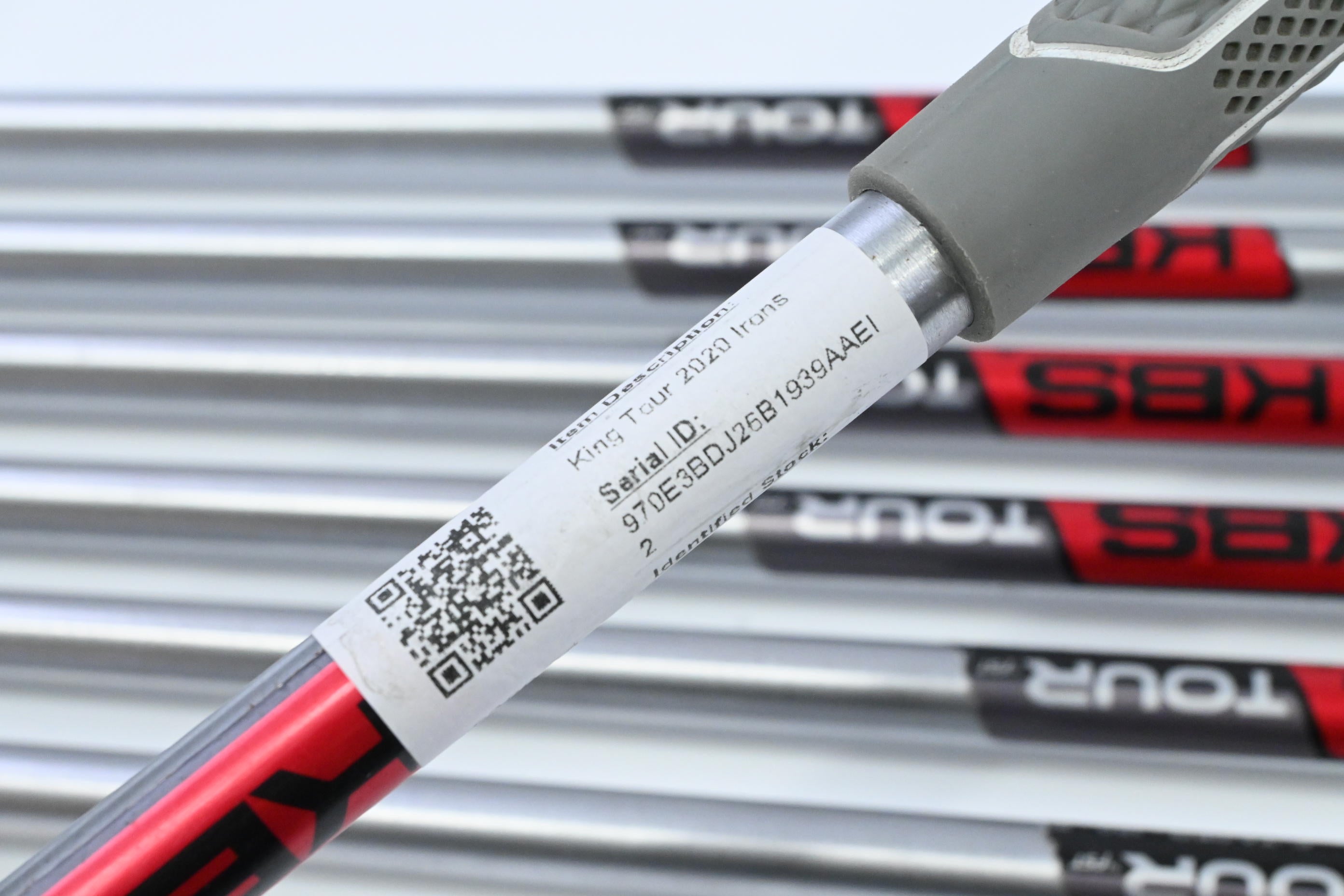 Cobra King Tour 2020 Irons / 4-PW / Stiff Flex KBS Tour C-Taper 120 Shafts