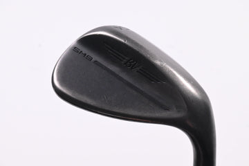 Titleist Vokey SM9 Jet Black Premium Sand Wedge / 54 Degree / X-Flex AMT White