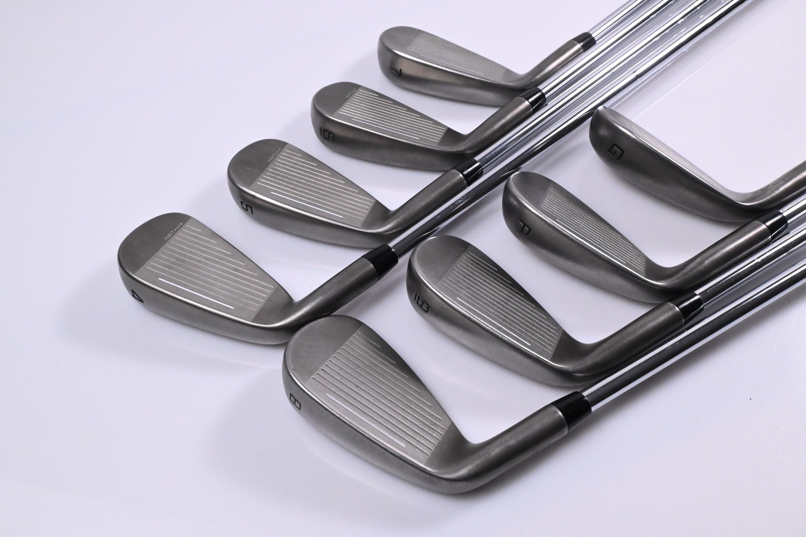 Cobra Darkspeed Irons / 4-PW+GW / Stiff Flex KBS Tour Lite Shafts
