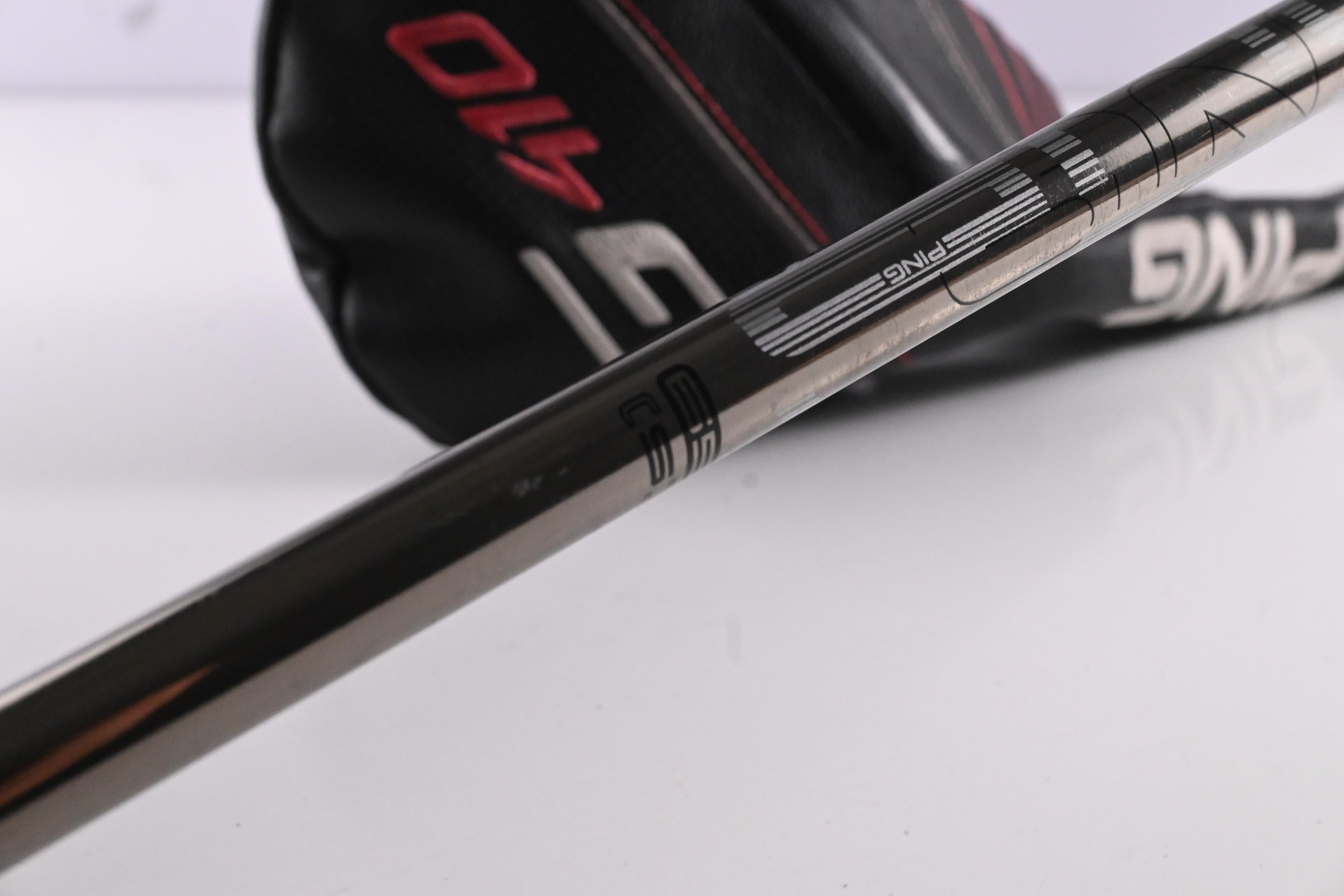 Left Hand Ping G410 Plus Driver / 10.5 Degree / Stiff Flex Ping Tour 65 Shaft