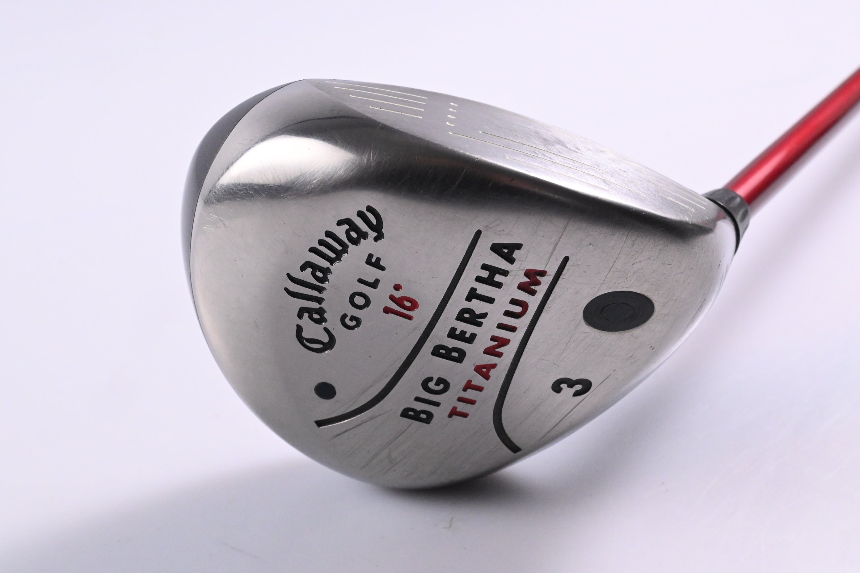 Callaway Big Bertha Titanium #3 Wood / 16 Degree / Stiff Flex Callaway RCH 75