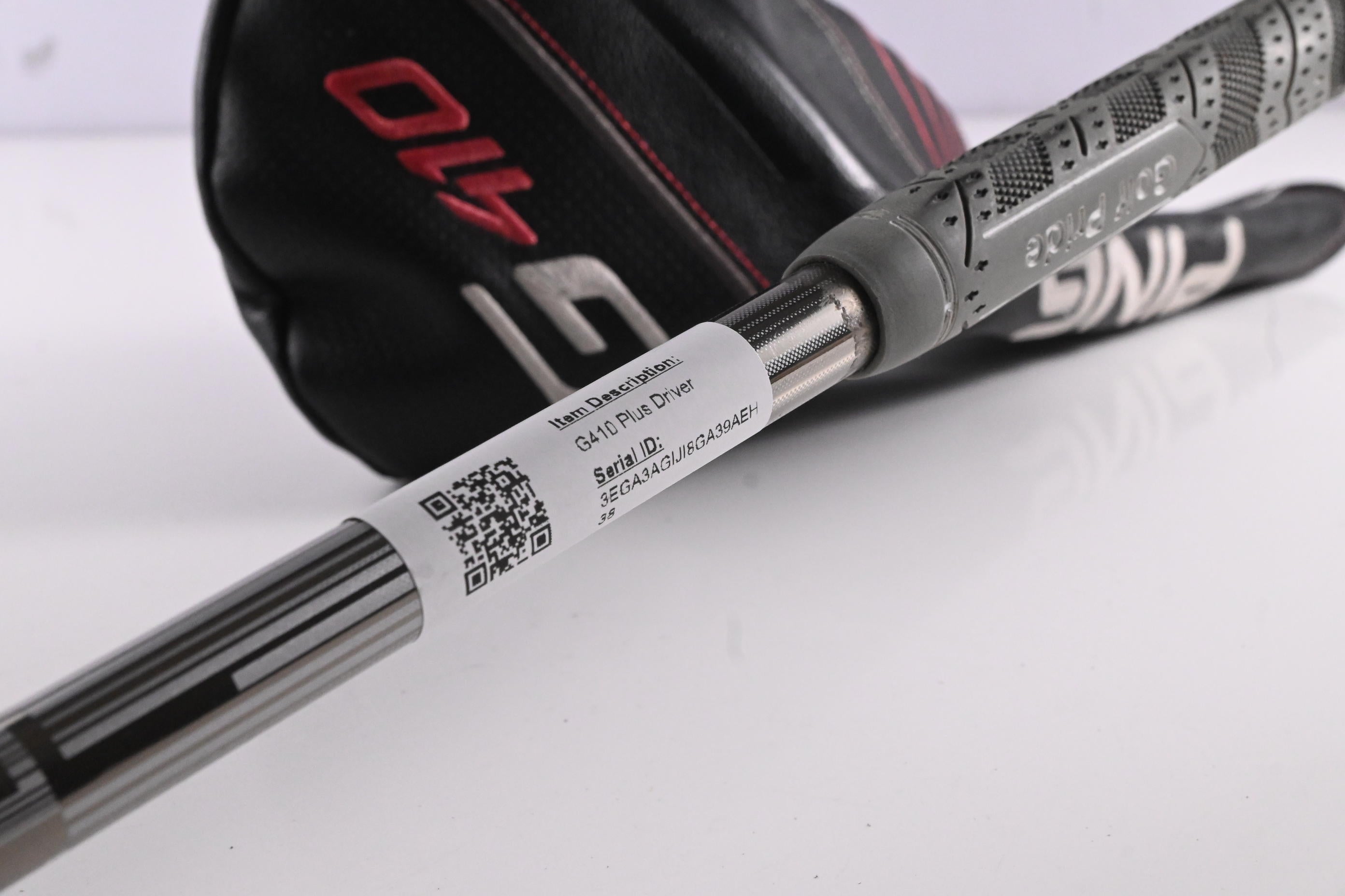 Left Hand Ping G410 Plus Driver / 10.5 Degree / Stiff Flex Ping Tour 65 Shaft
