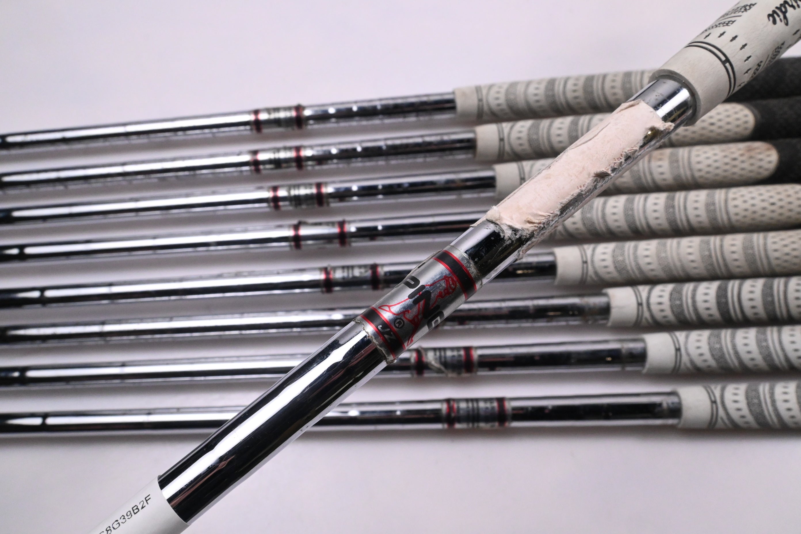 Ping Zing Irons / 3-PW+SW / Black Dot / Stiff Flex Ping JZ Shafts