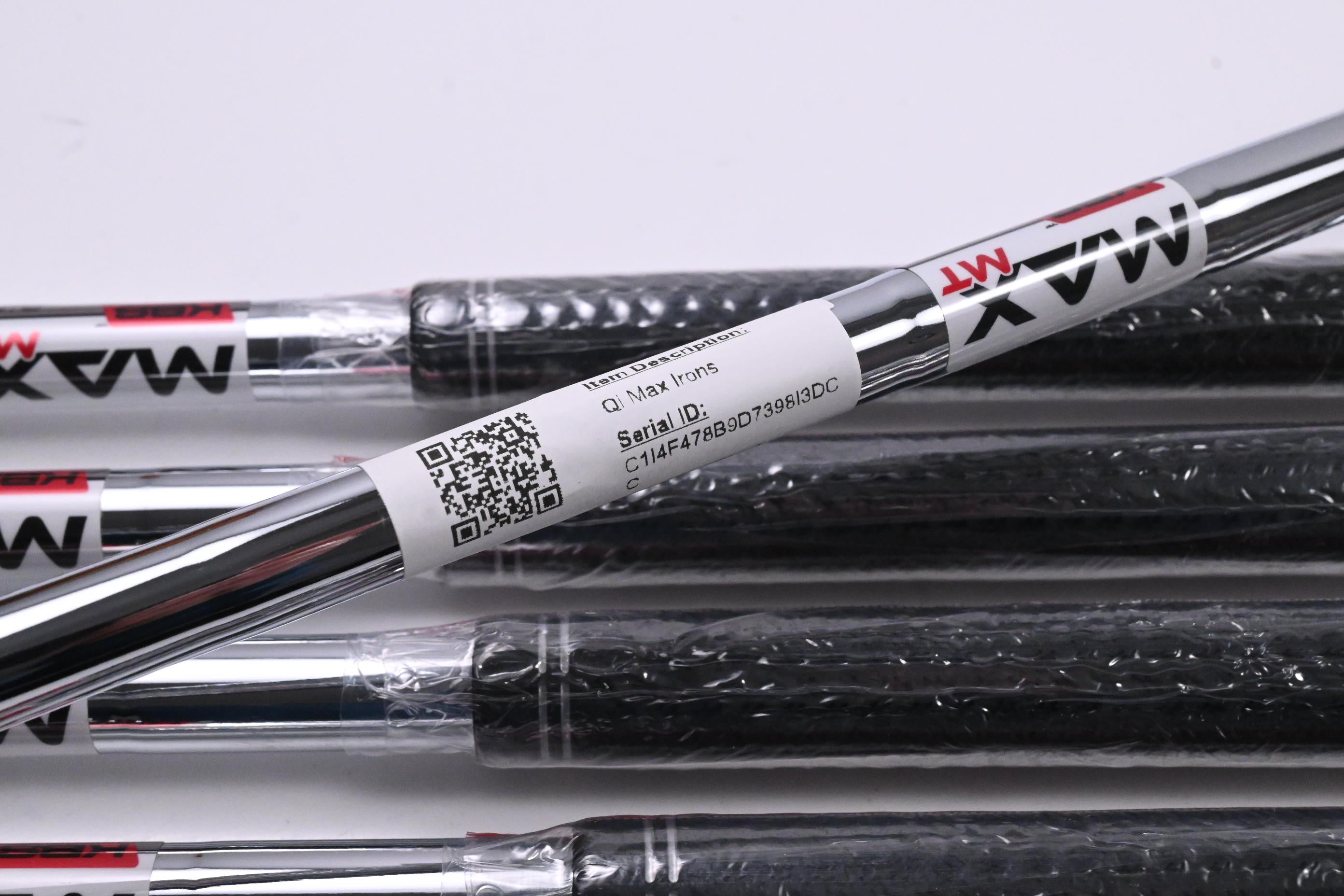 Taylormade Qi Max Irons / 5-PW+SW / Regular Flex KBS MAX MT 85 Shafts