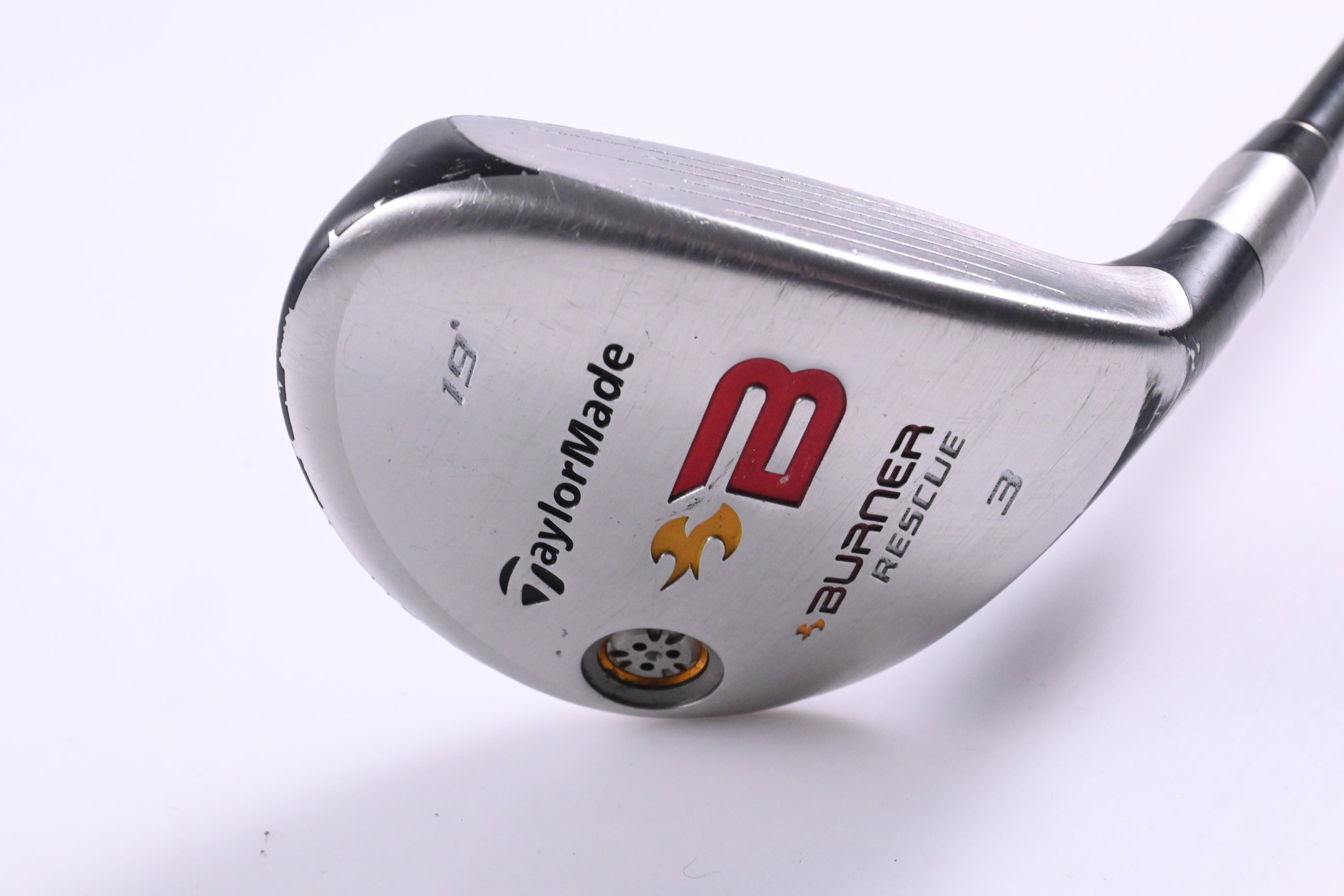 Taylormade Burner 2008 #3 Hybrid / 18 Degree / Stiff Flex Taylormade Reax 60