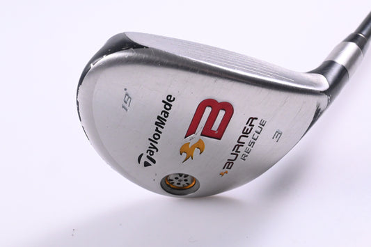Taylormade Burner 2008 #3 Hybrid / 18 Degree / Stiff Flex Taylormade Reax 60