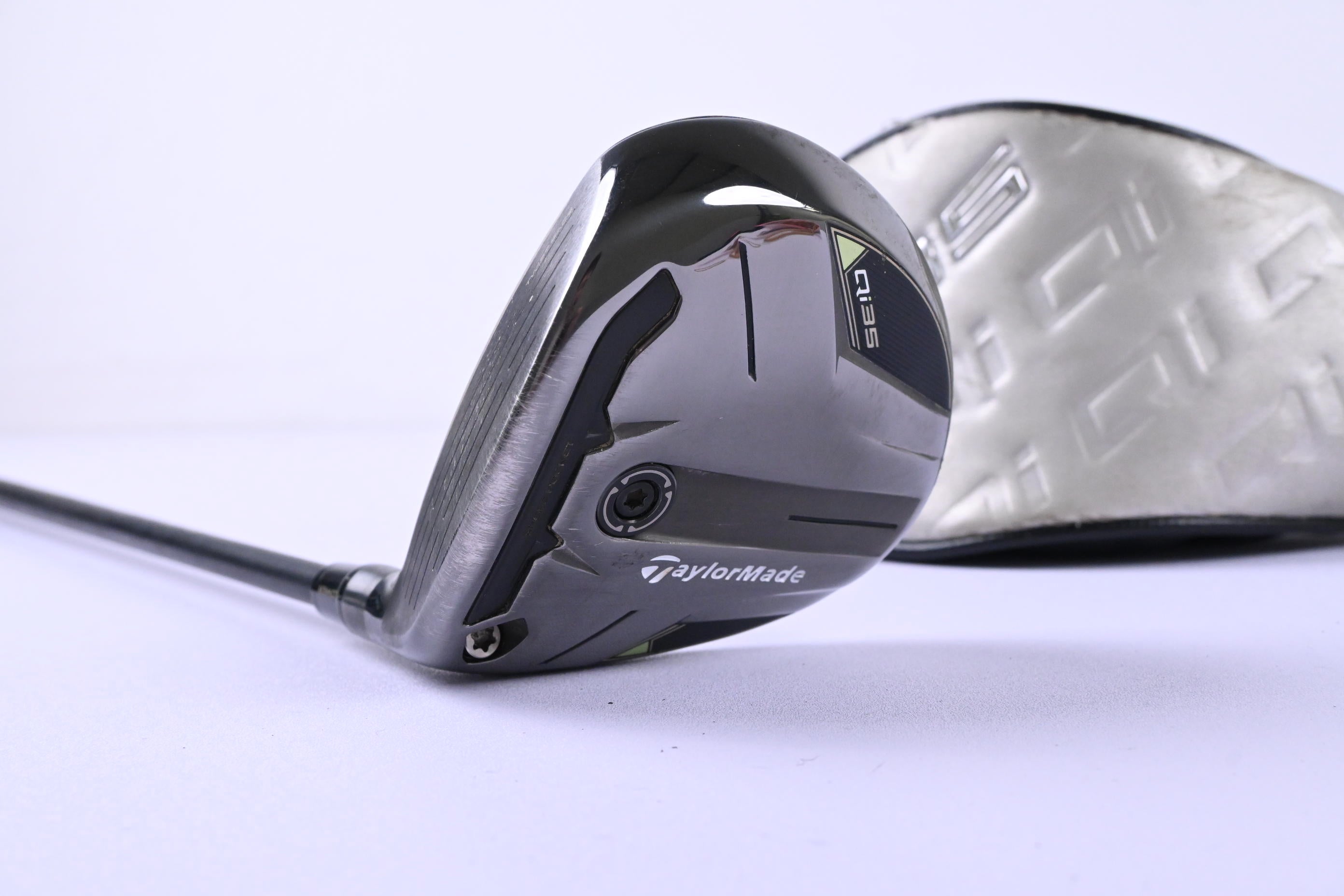 Left Hand Taylormade Qi35 #5 Wood / 18 Degree / Stiff Flex Kai'li Dark Waves