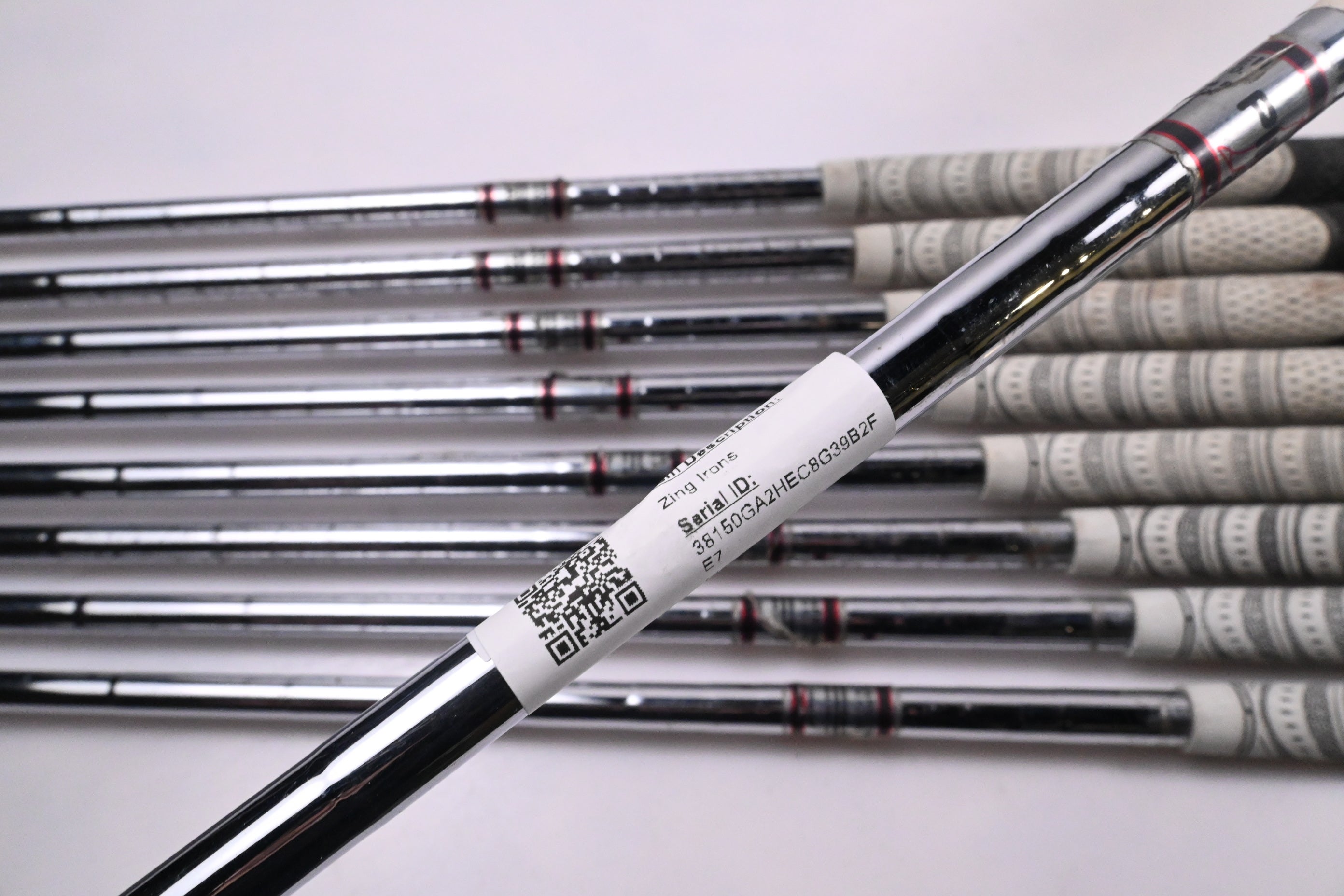 Ping Zing Irons / 3-PW+SW / Black Dot / Stiff Flex Ping JZ Shafts