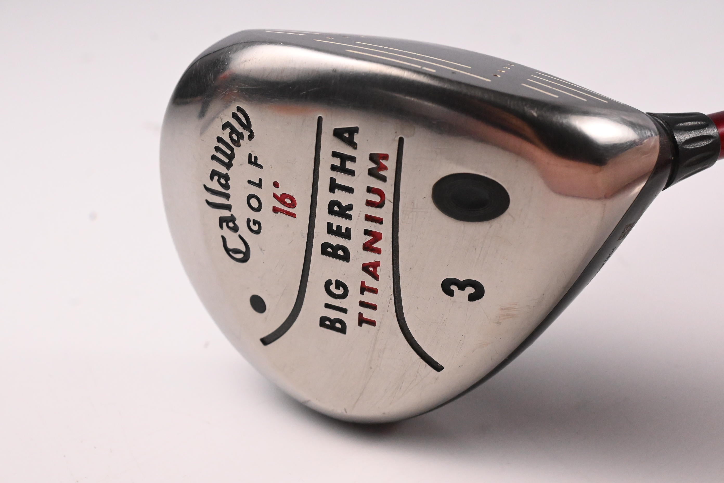 Callaway Big Bertha Titanium #3 Wood / 16 Degree / Stiff Flex Callaway RCH 75