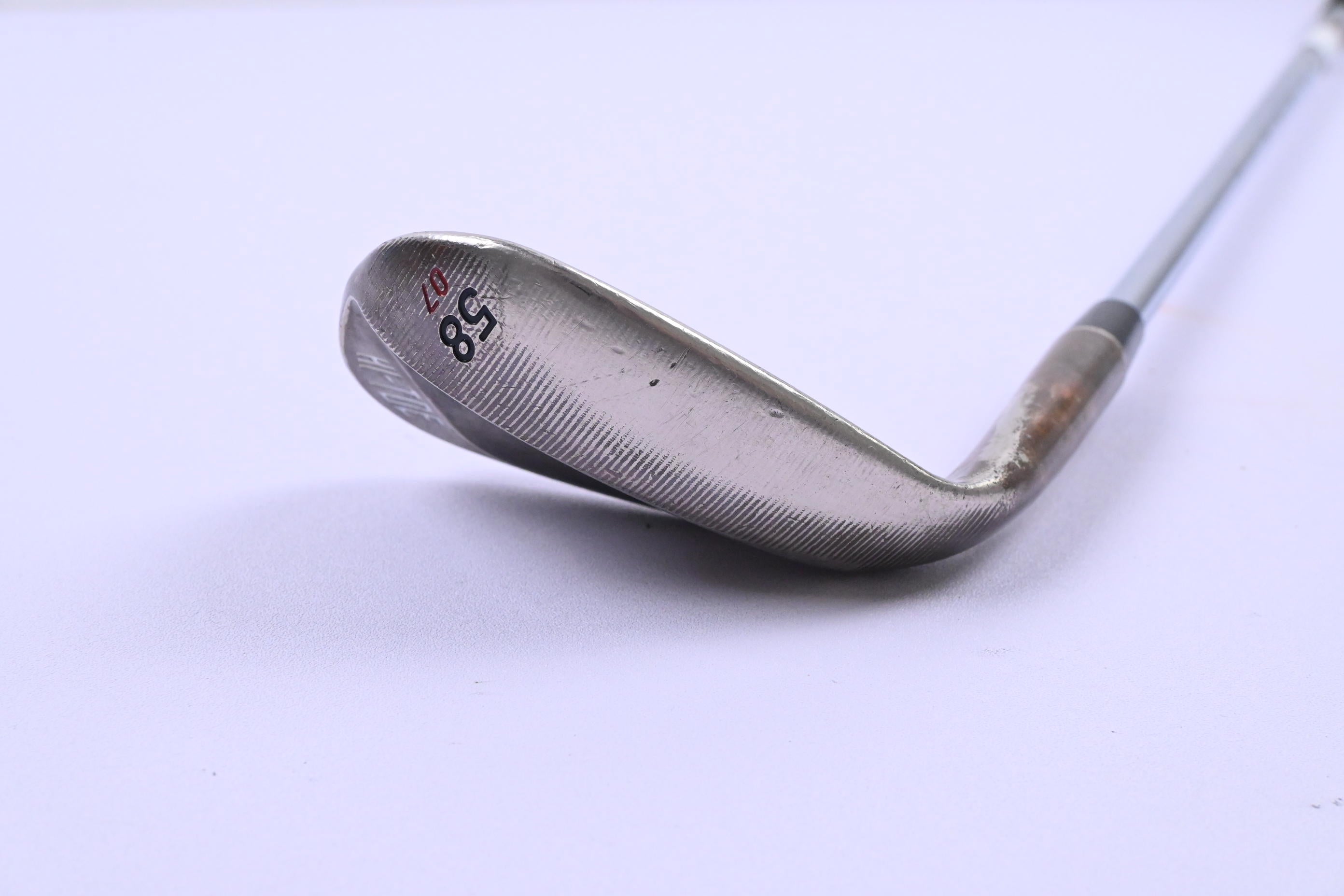 Taylormade Hi-Toe Raw Lob Wedge / 58 Degree / Wedge Flex KBS HI-REV 2.0 115