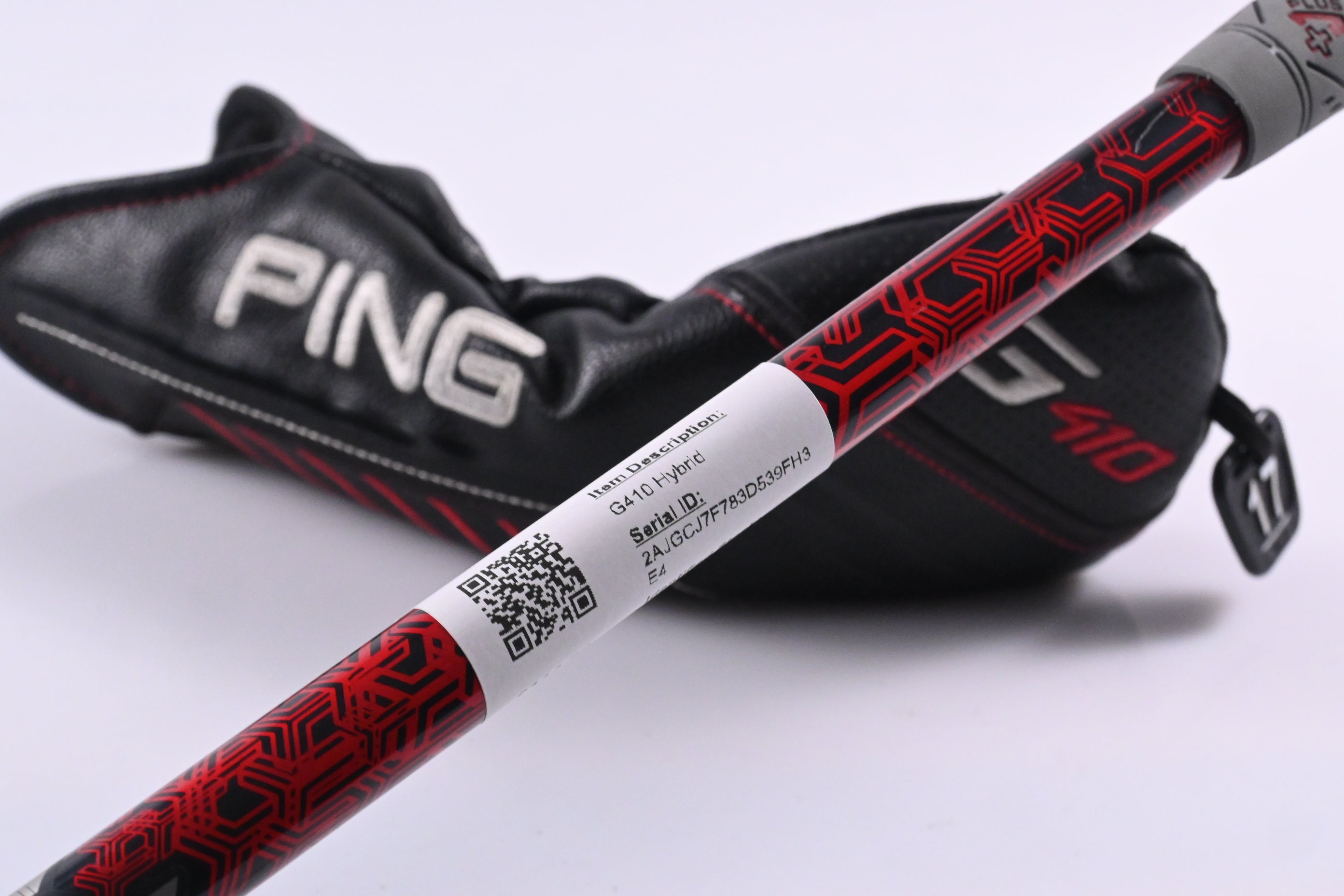 Ping G410 #2 Hybrid / 17 Degree / Stiff Flex Ping Alta CB Red 70 Shaft