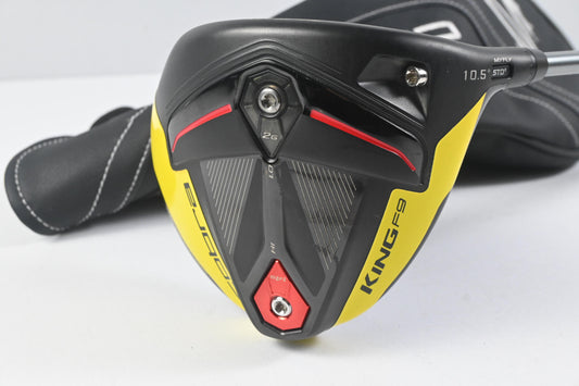 Cobra King F9 Driver / 10.5 Degree / Regular Flex Helium Blue 59 Shaft